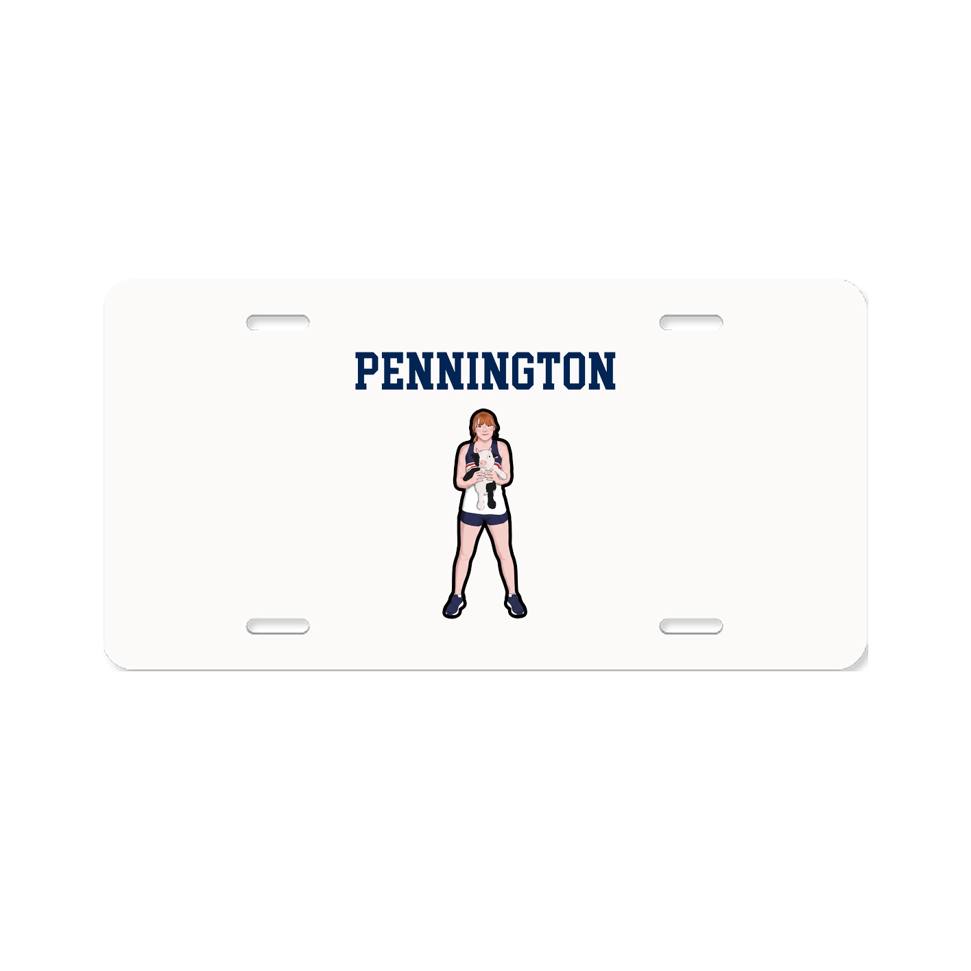 License Plate — Shirsey in Classic