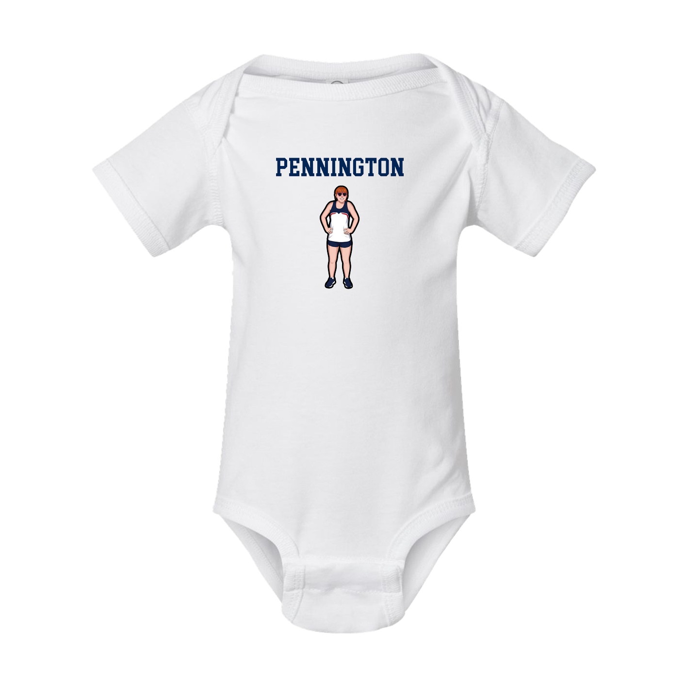 Baby Onesie — Shirsey in White