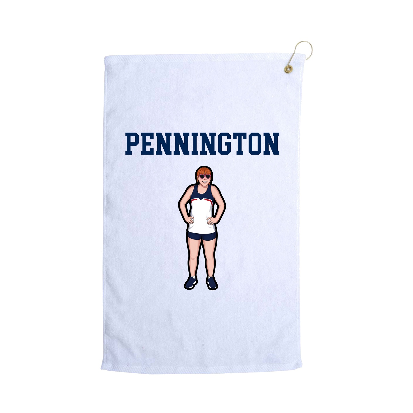Golf Towel — Shirsey in White