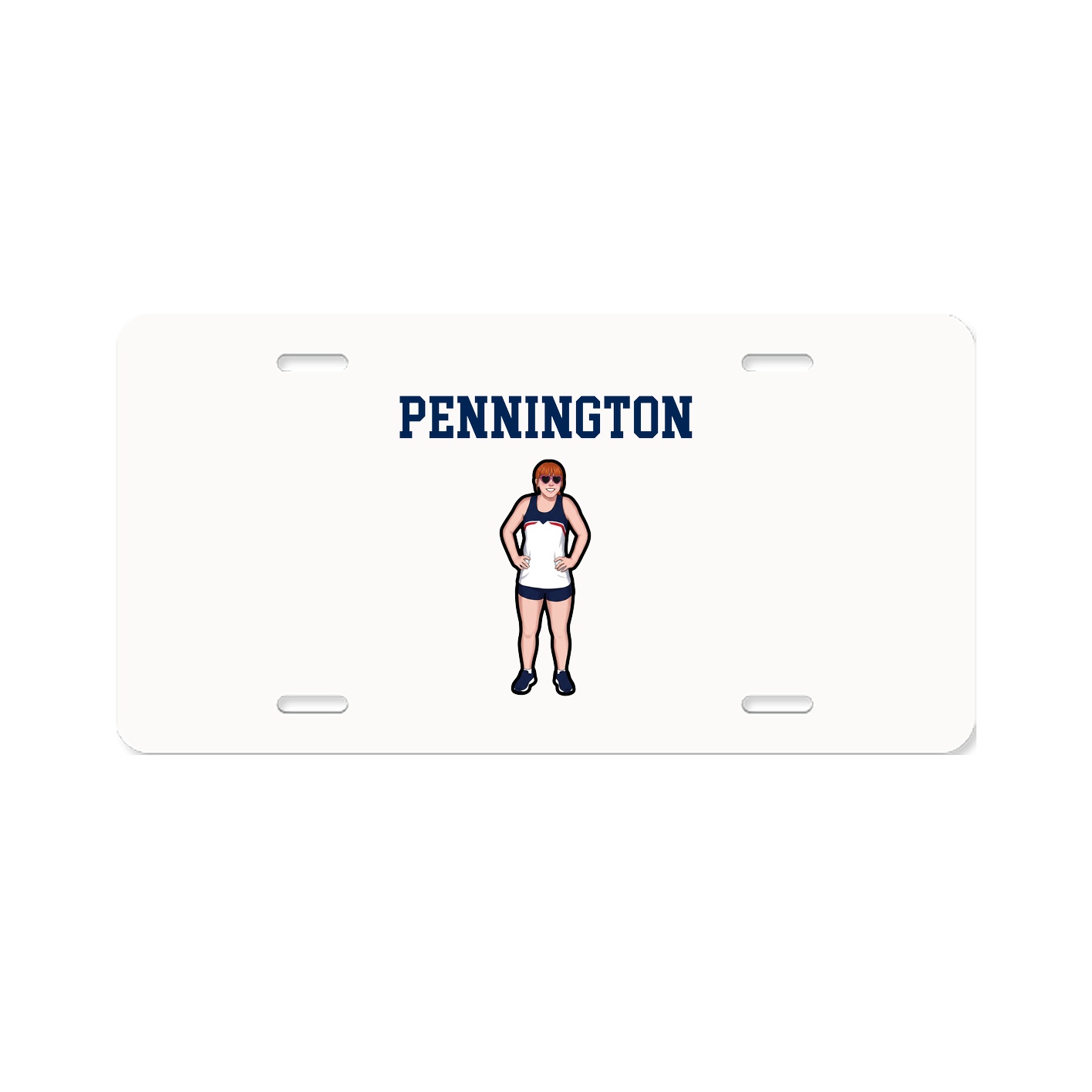 License Plate — Shirsey in Classic