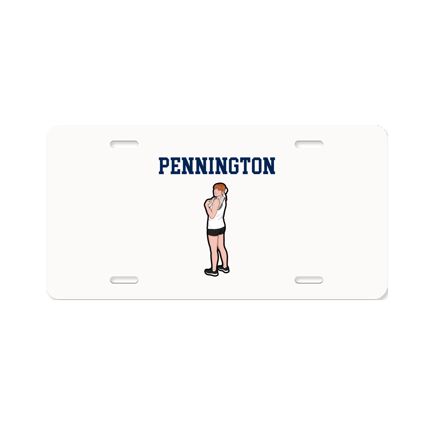 License Plate — Shirsey in Classic