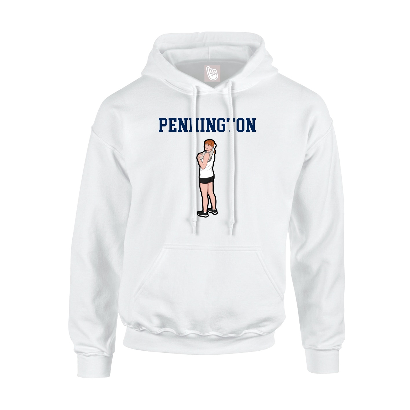 Youth Hoodie — Shirsey in White
