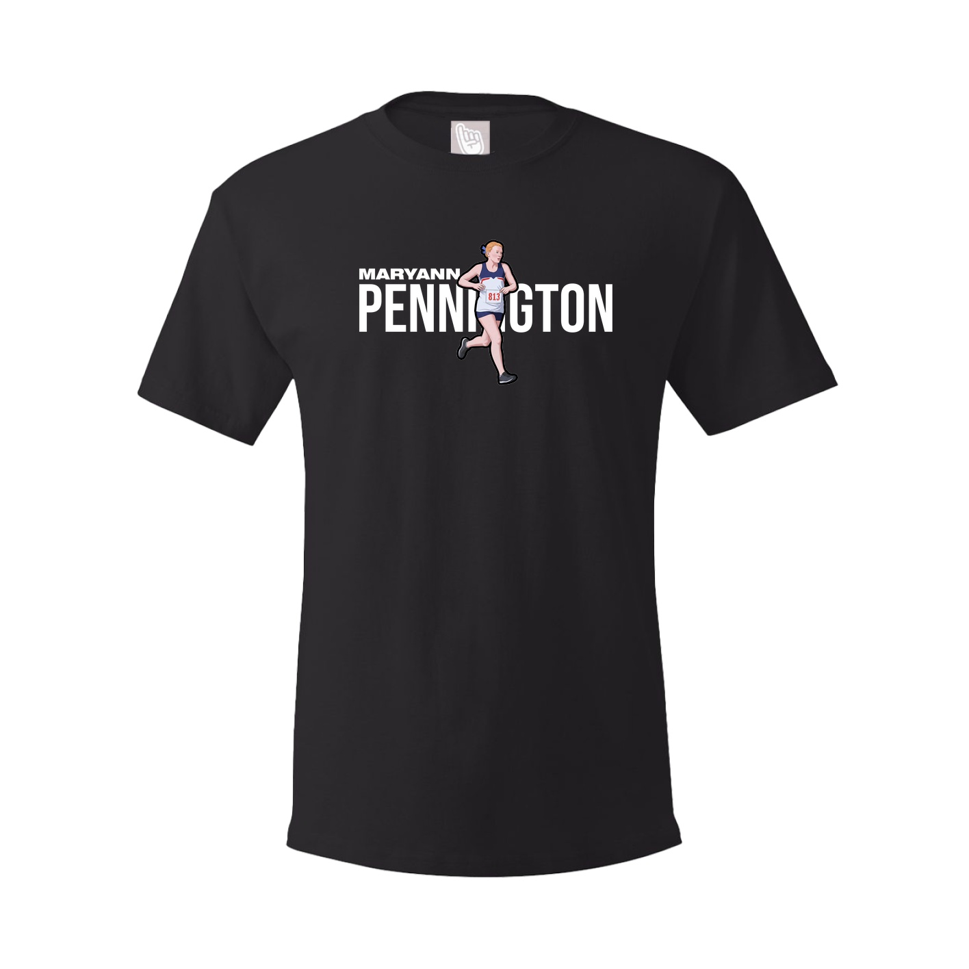 Youth Tee — Player Name in Black