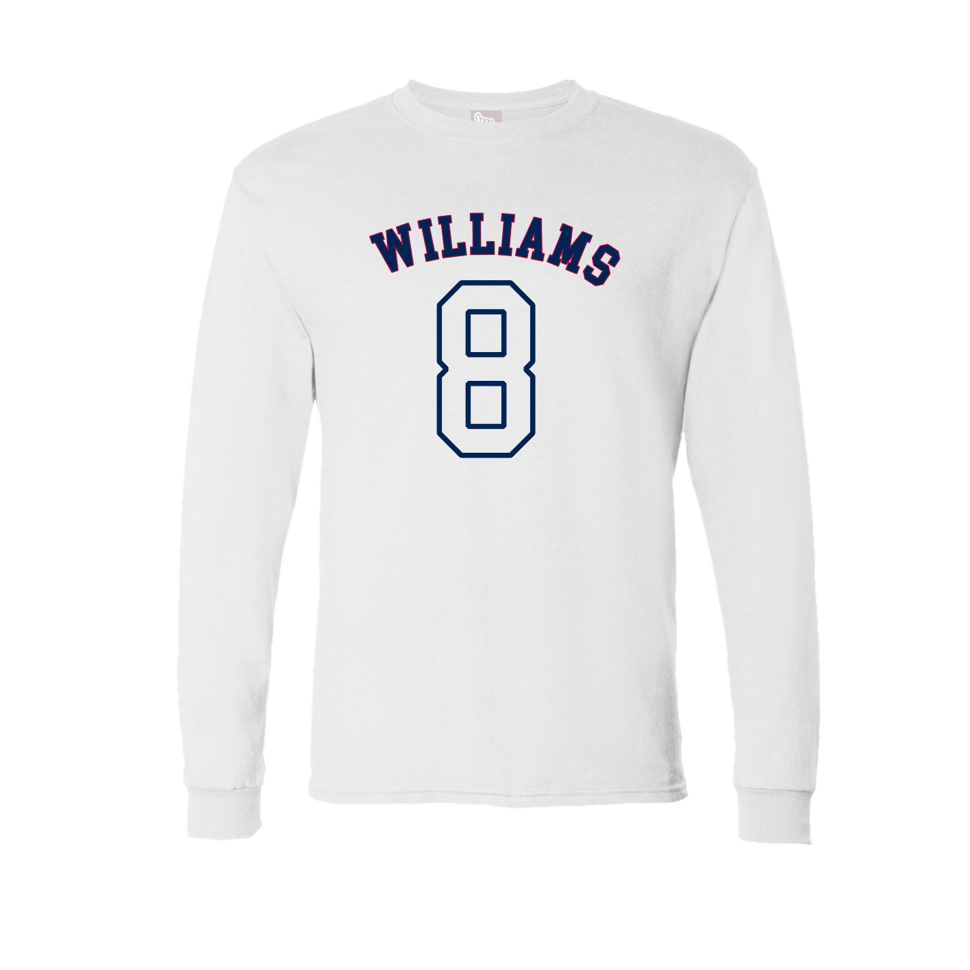 Long Sleeve Tee — Shirsey Arch in White