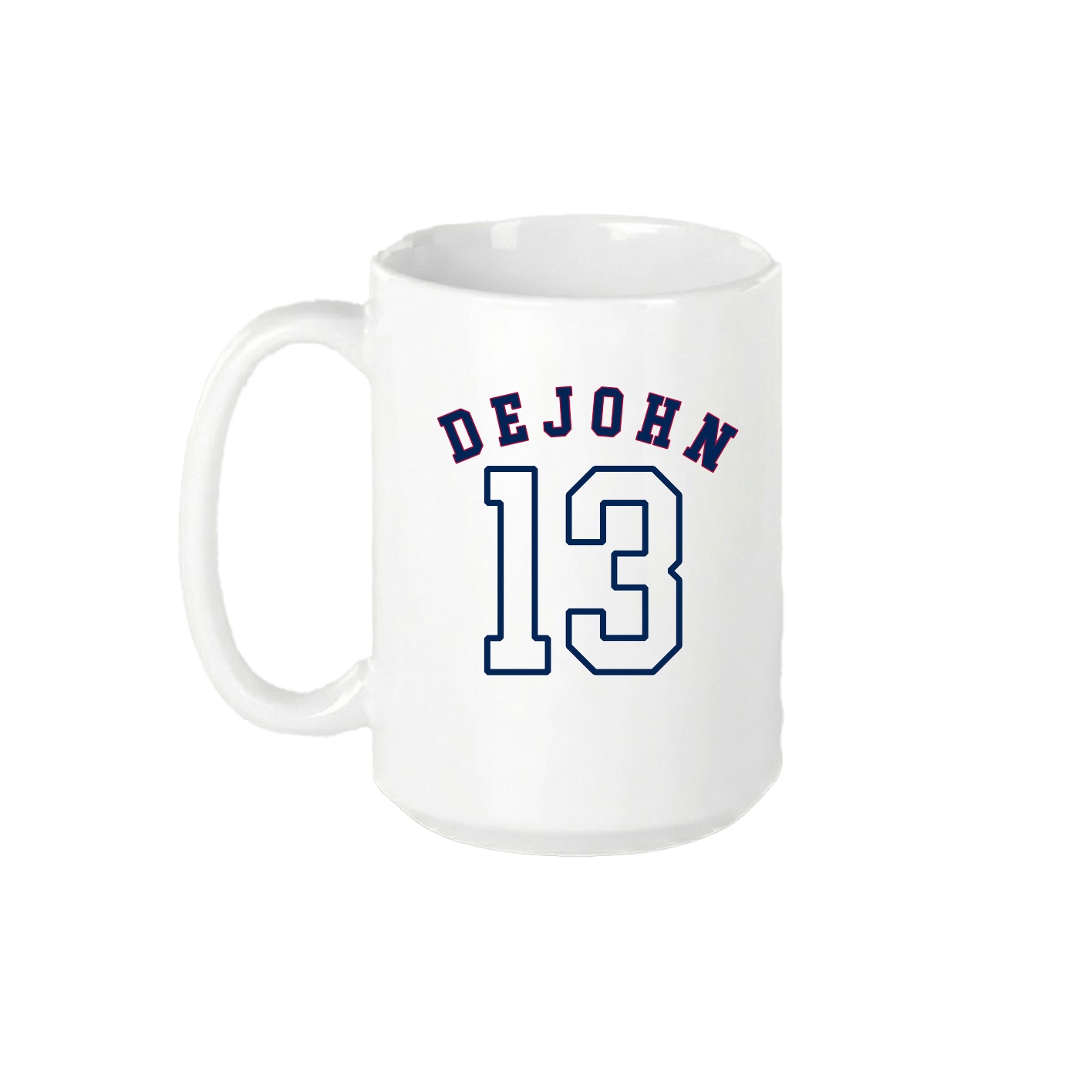 15oz Coffee Mug — Shirsey Arch in White