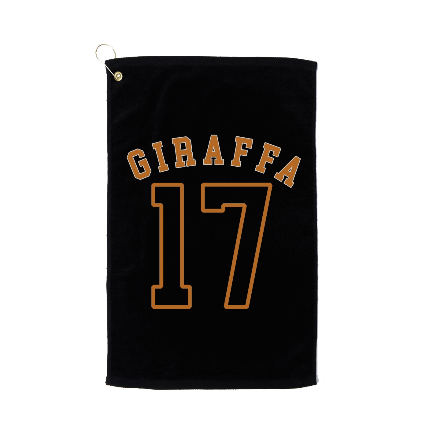 Golf Towel — Shirsey Arch in Black