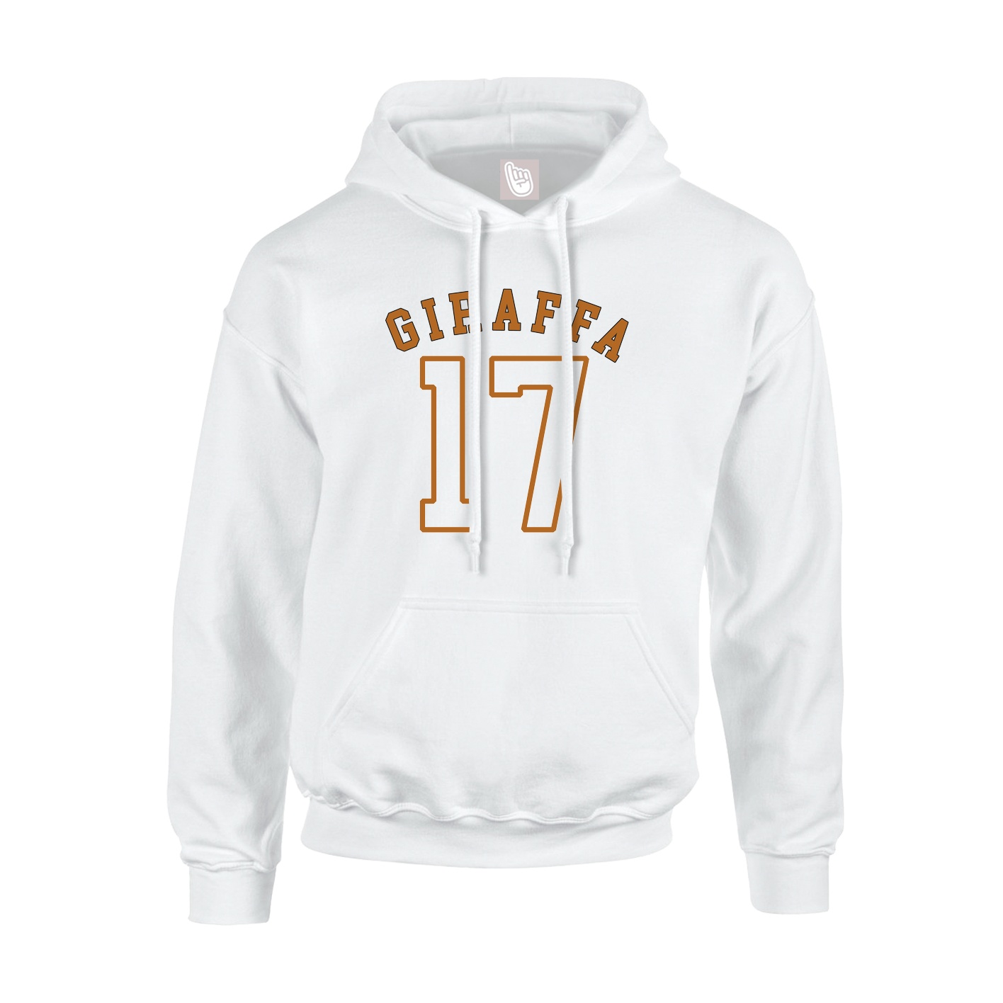 Hoodie — Shirsey Arch in White