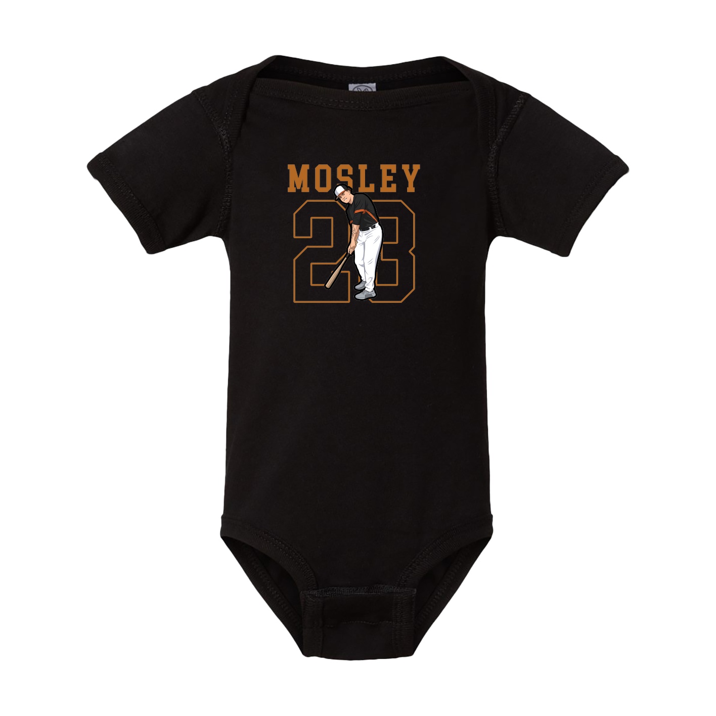 Baby Onesie — Shirsey in Black