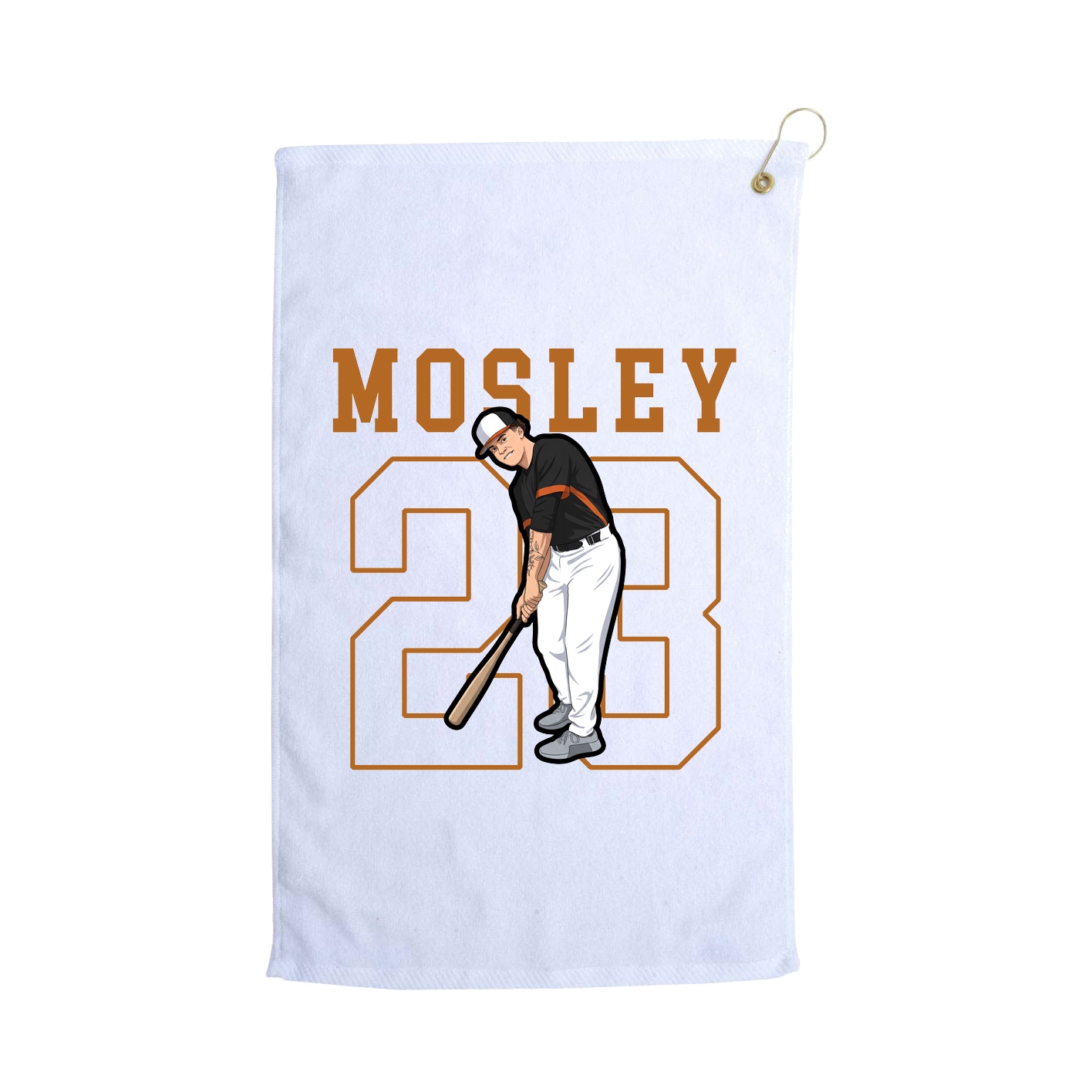 Golf Towel — Shirsey in White