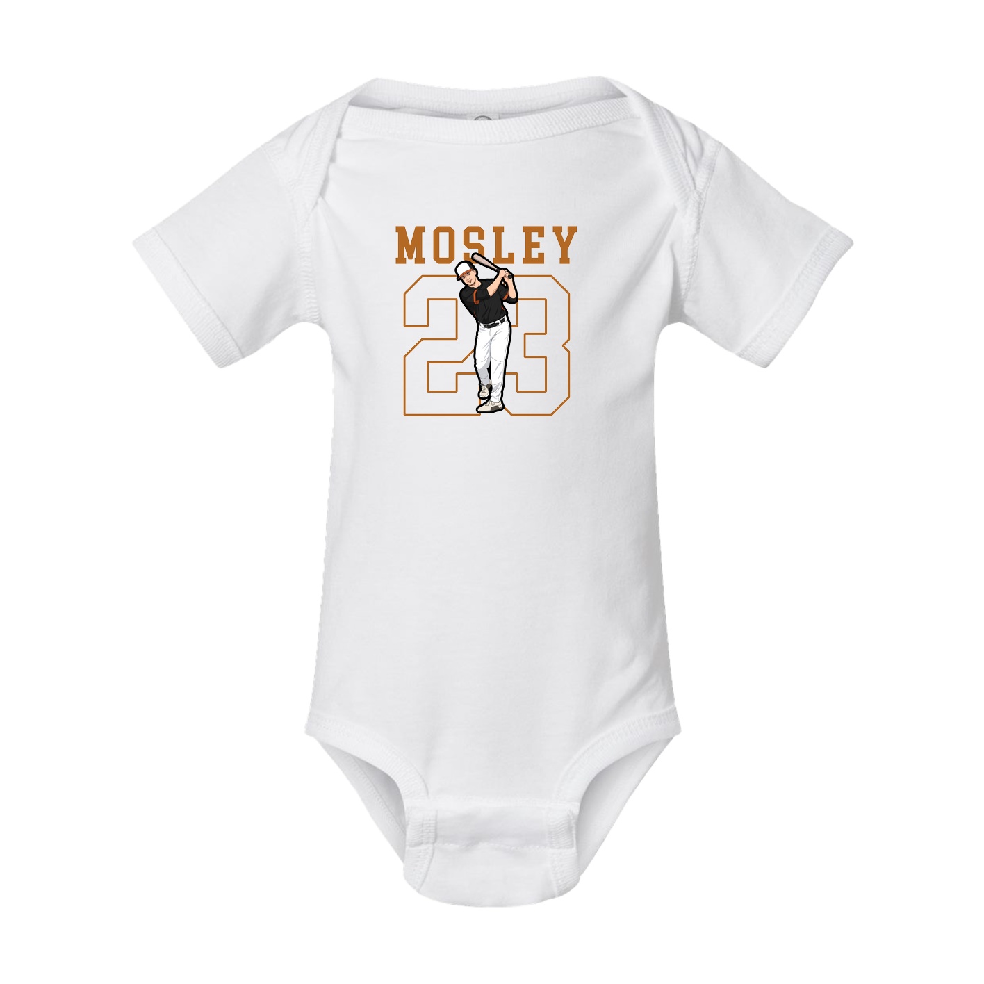 Baby Onesie — Shirsey in White