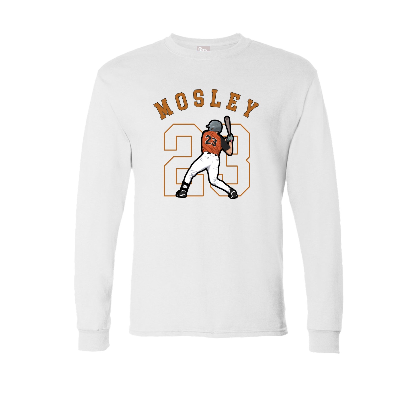 Long Sleeve Tee — Shirsey Arch in White