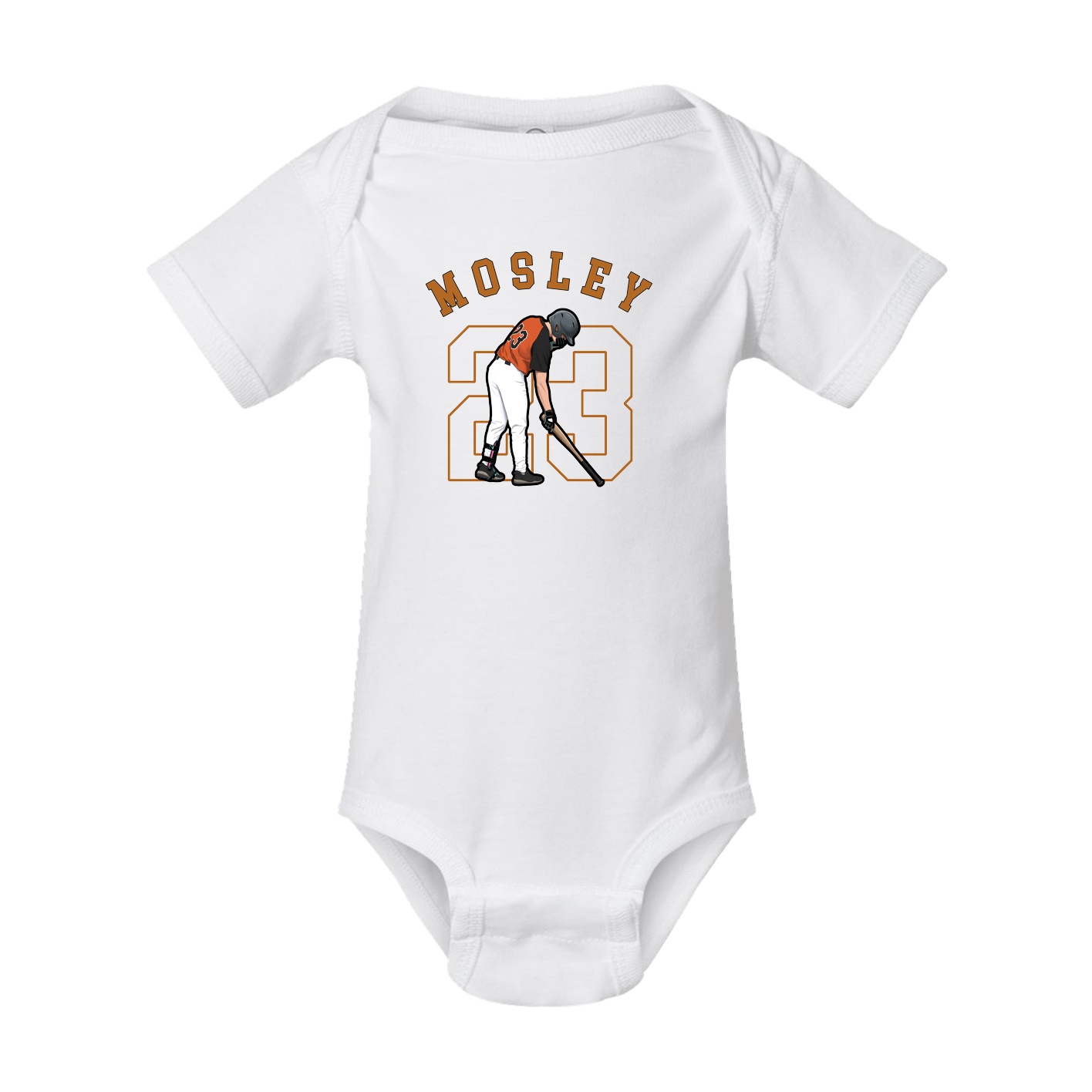 Baby Onesie — Shirsey Arch in White