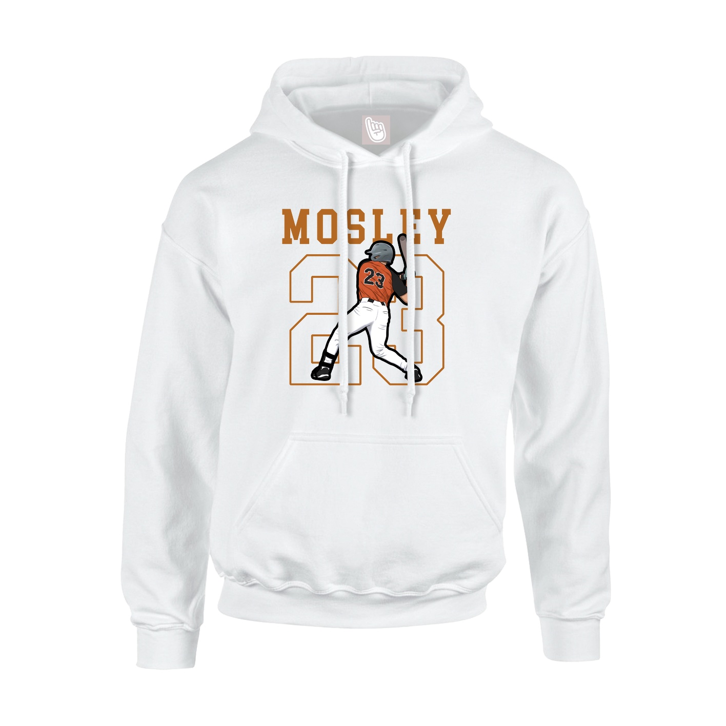 Hoodie — Shirsey in White