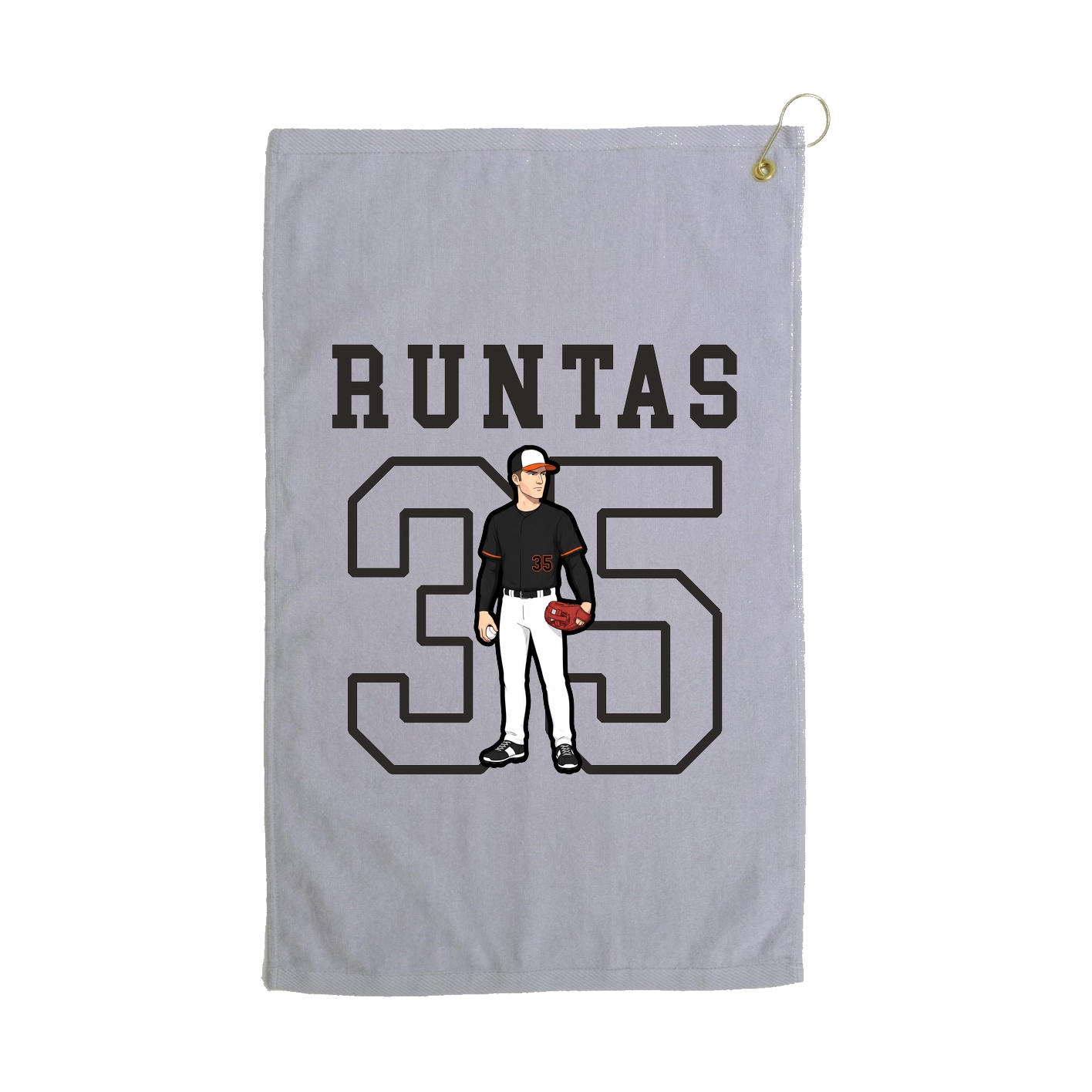 Golf Towel — Shirsey in Grey