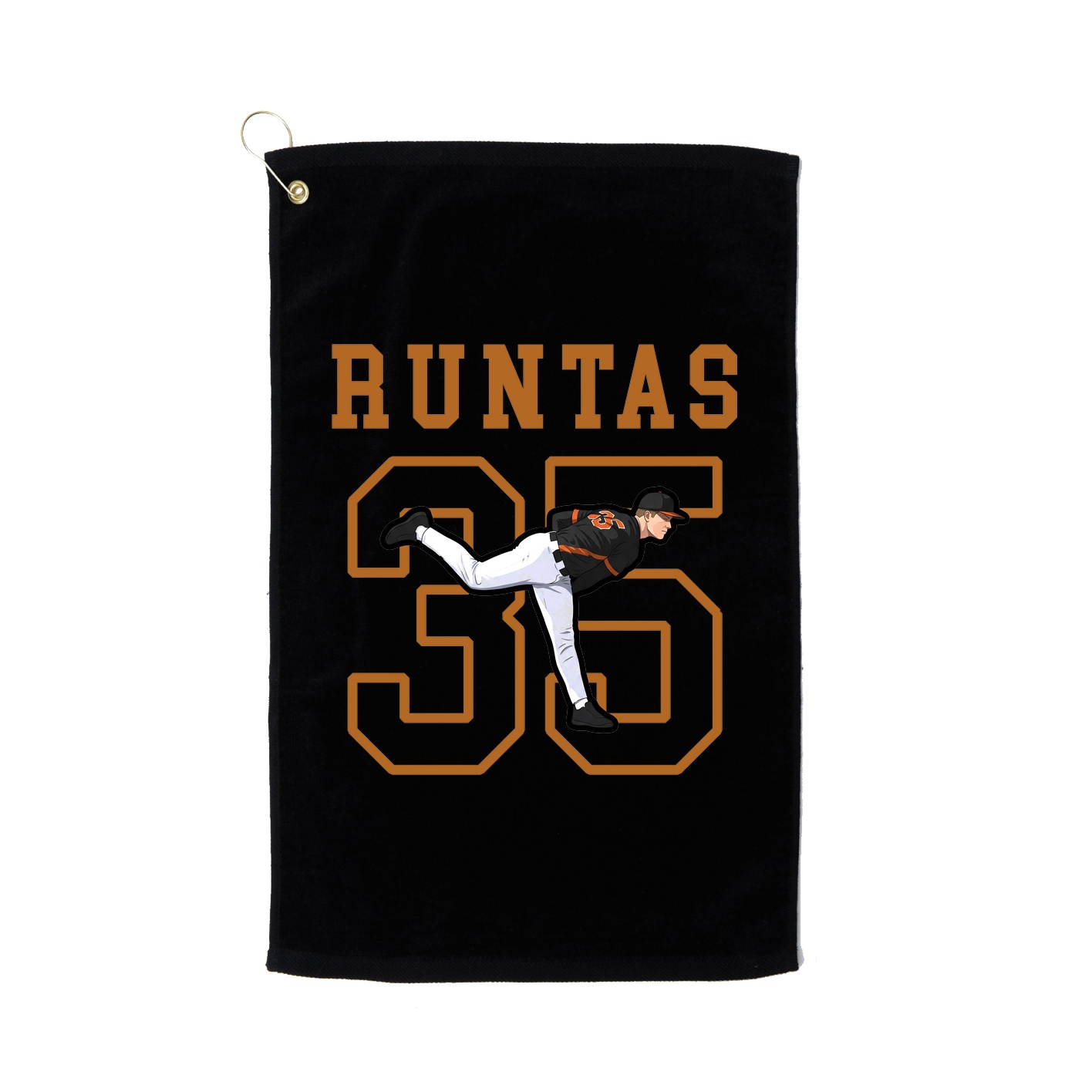 Golf Towel — Shirsey in Black