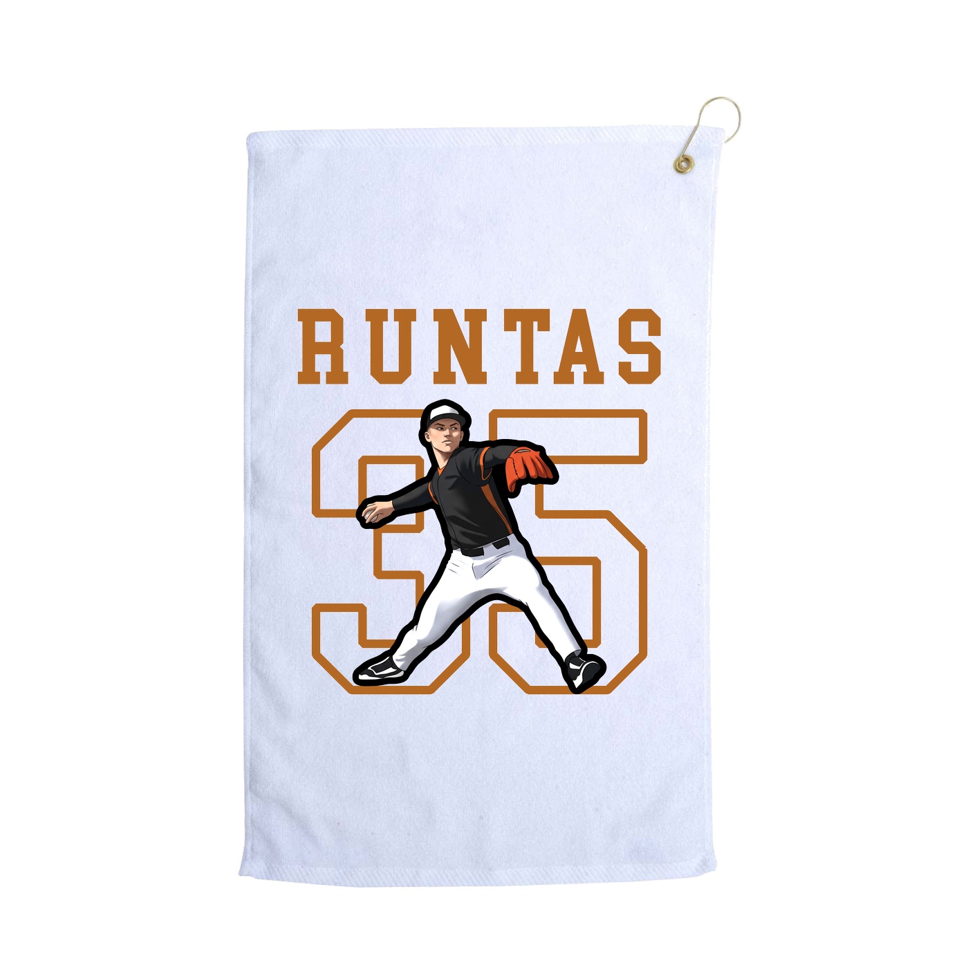 Golf Towel — Shirsey in White