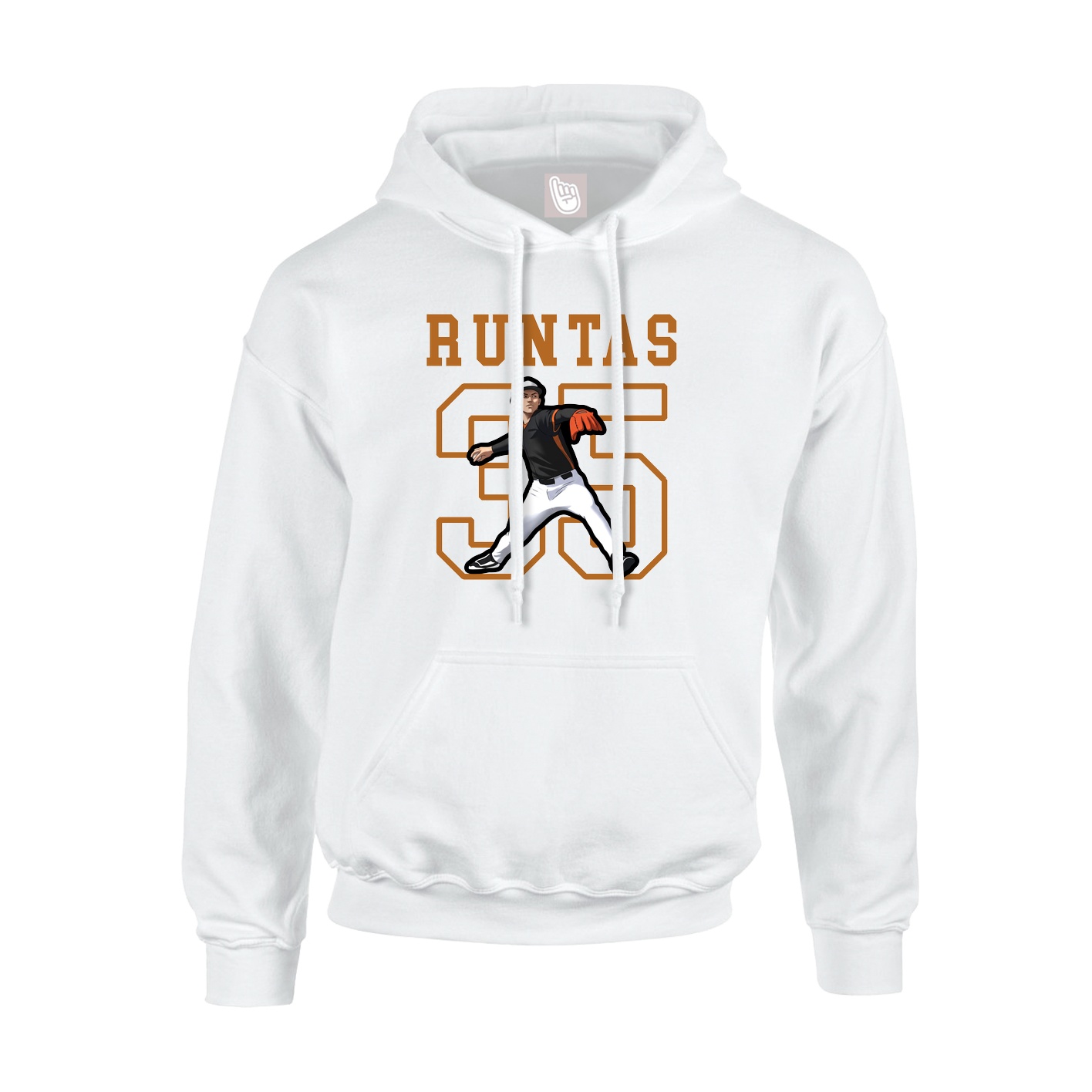 Youth Hoodie — Shirsey in White