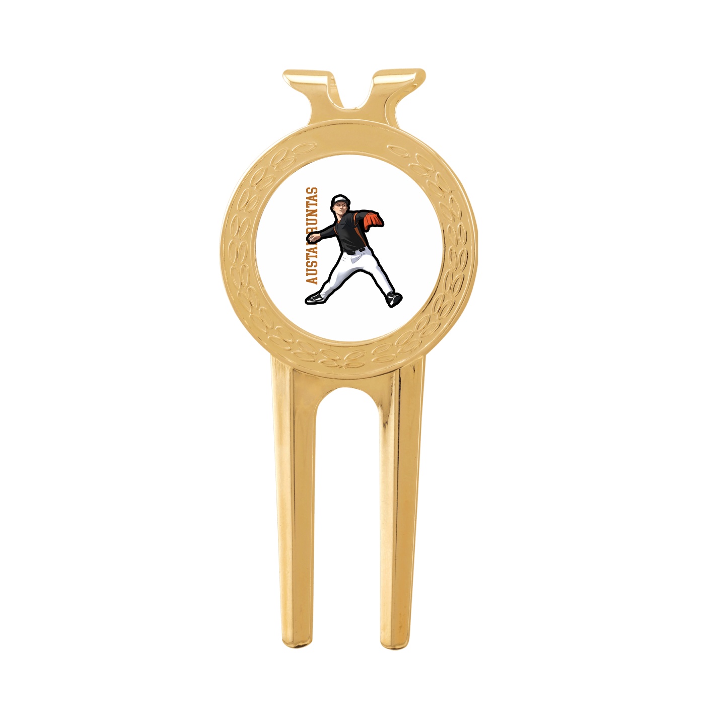Divot Tool with Ball Marker — Name Vertical in Classic