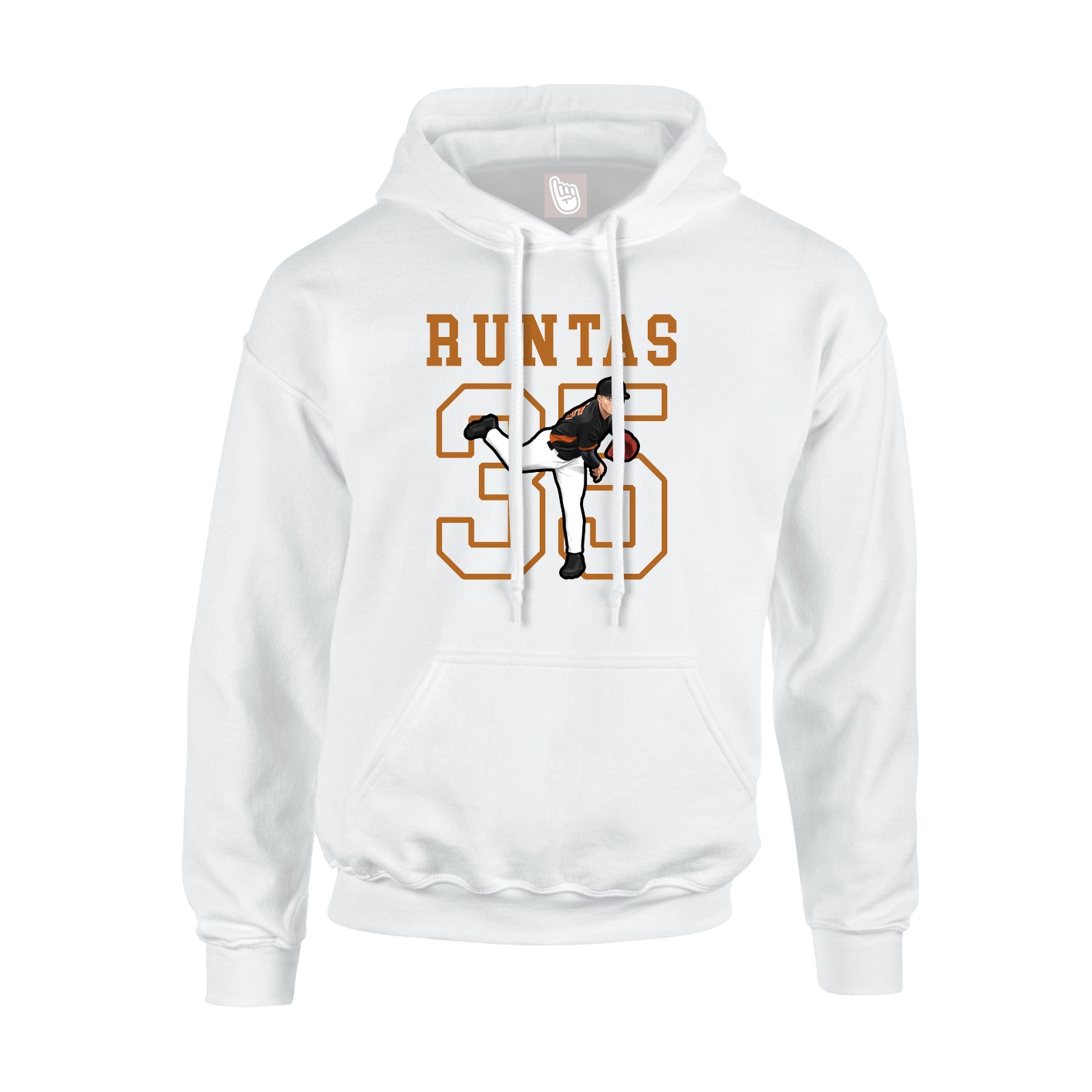 Youth Hoodie — Shirsey in White