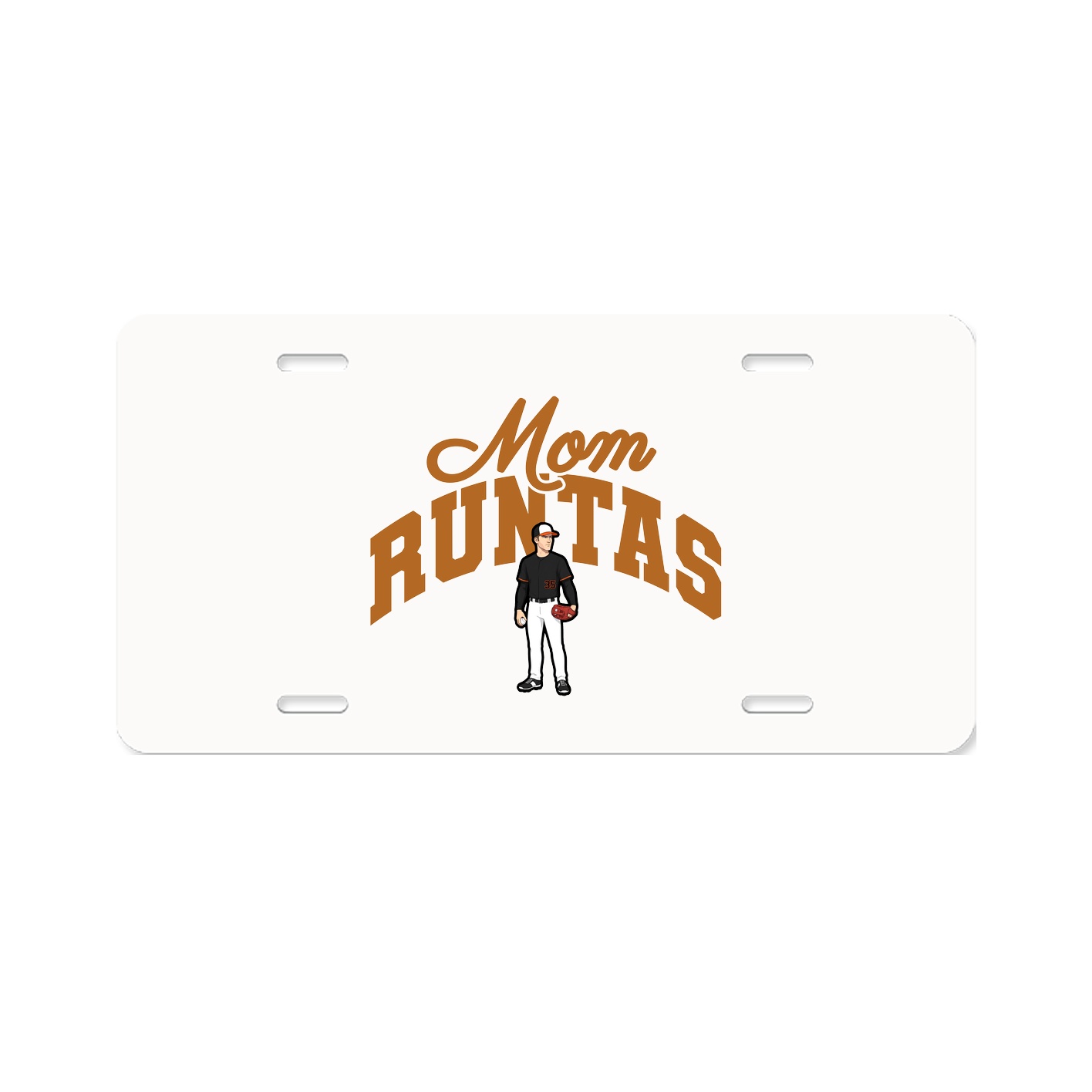 License Plate — Mothers Day Arch in Classic