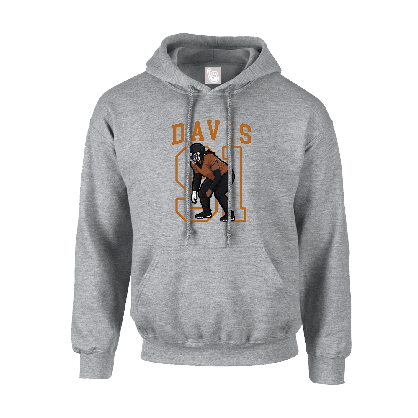 Hoodie — Shirsey in Grey