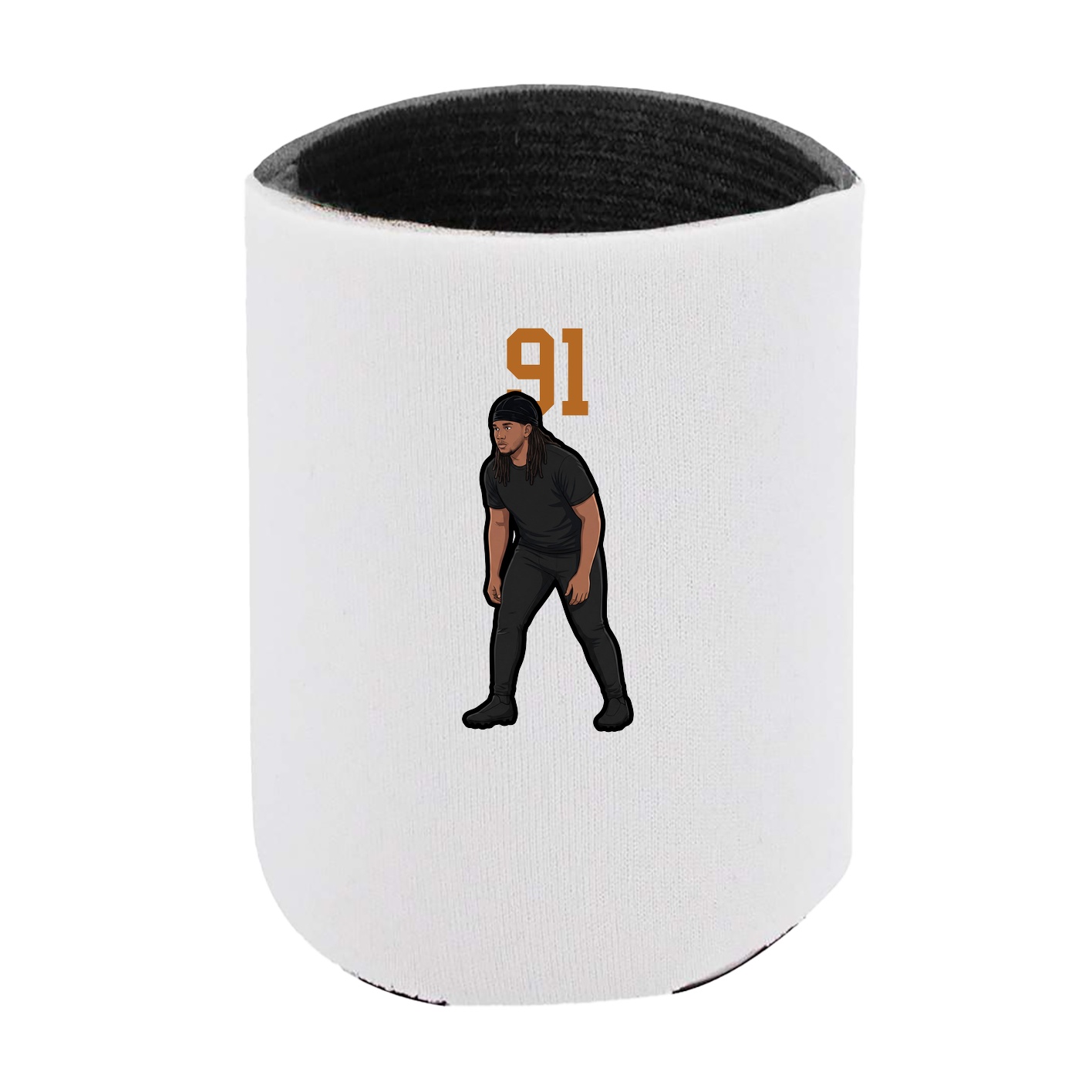 Can Holder — Number Top in White