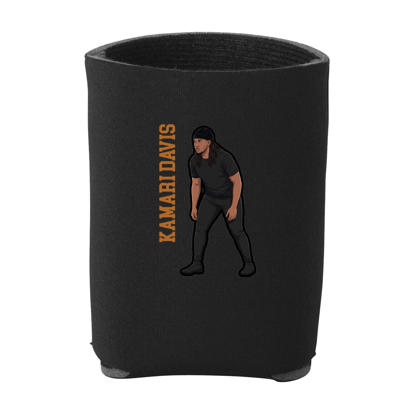 Can Holder — Name Vertical in Black