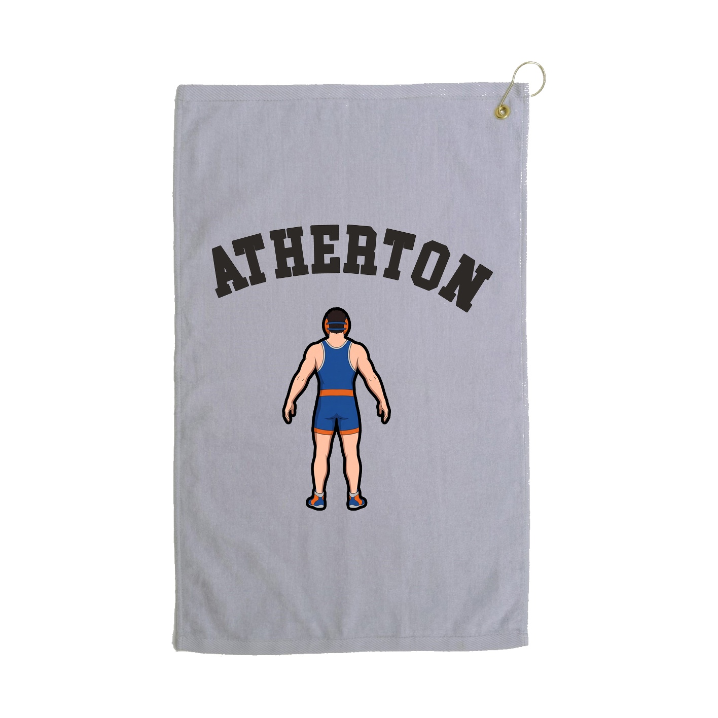 Golf Towel — Shirsey Arch in Grey