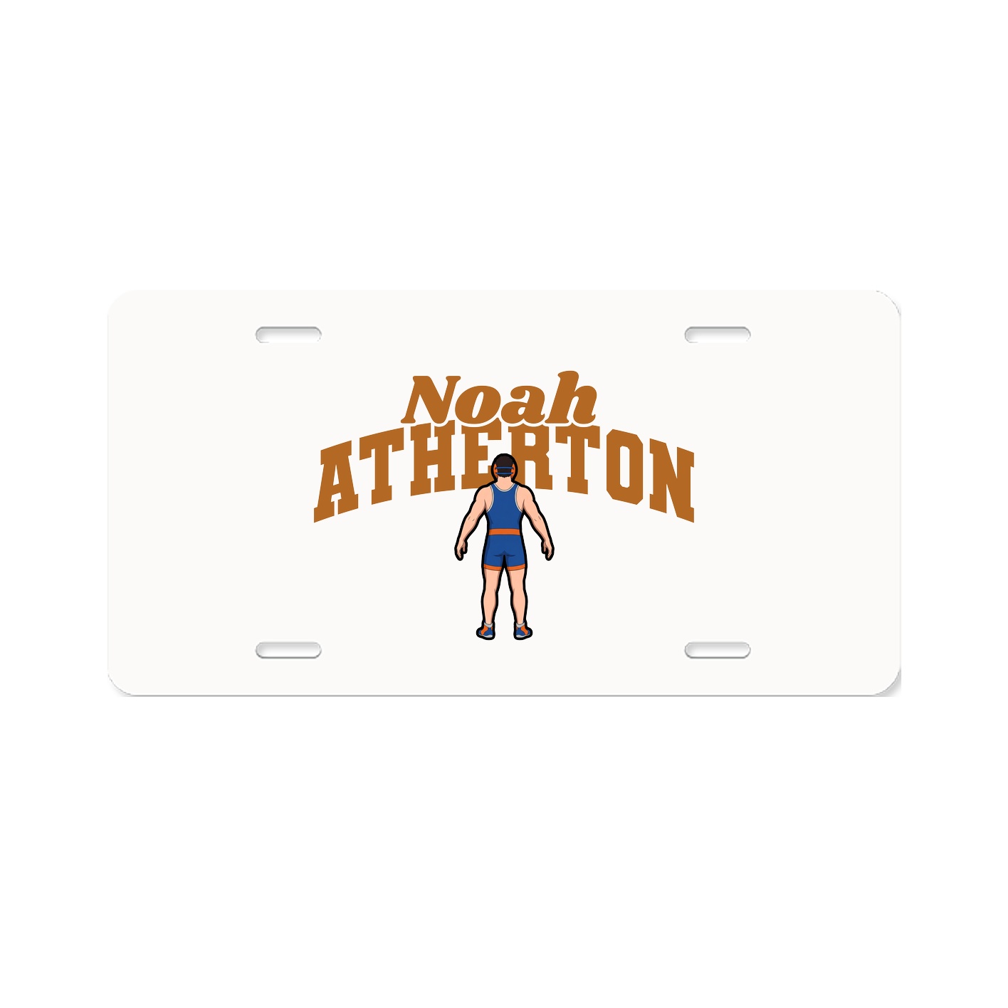 License Plate — Signature Arch in Classic