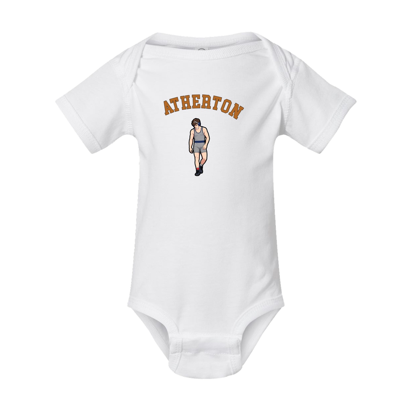 Baby Onesie — Shirsey Arch in White