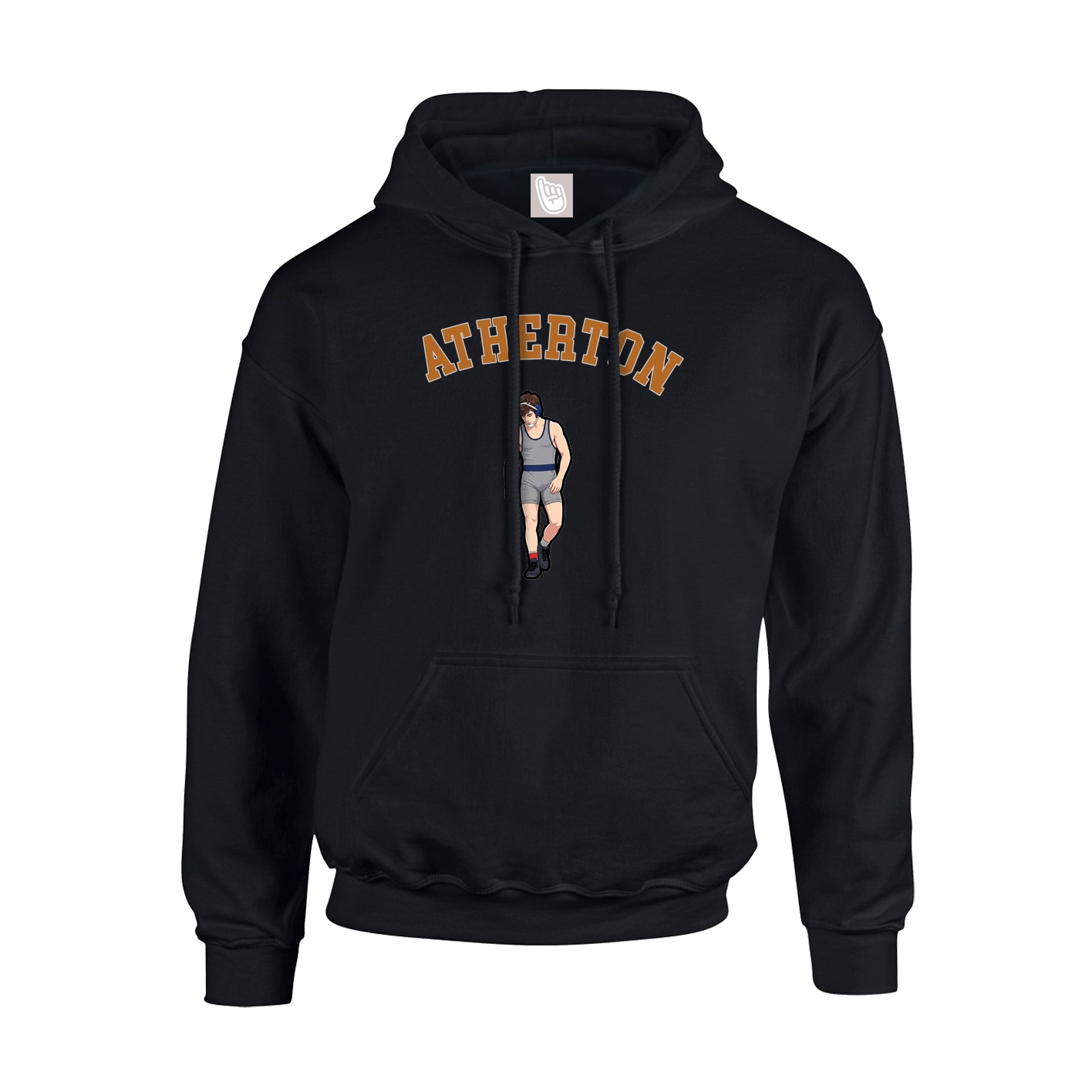 Youth Hoodie — Shirsey Arch in Black