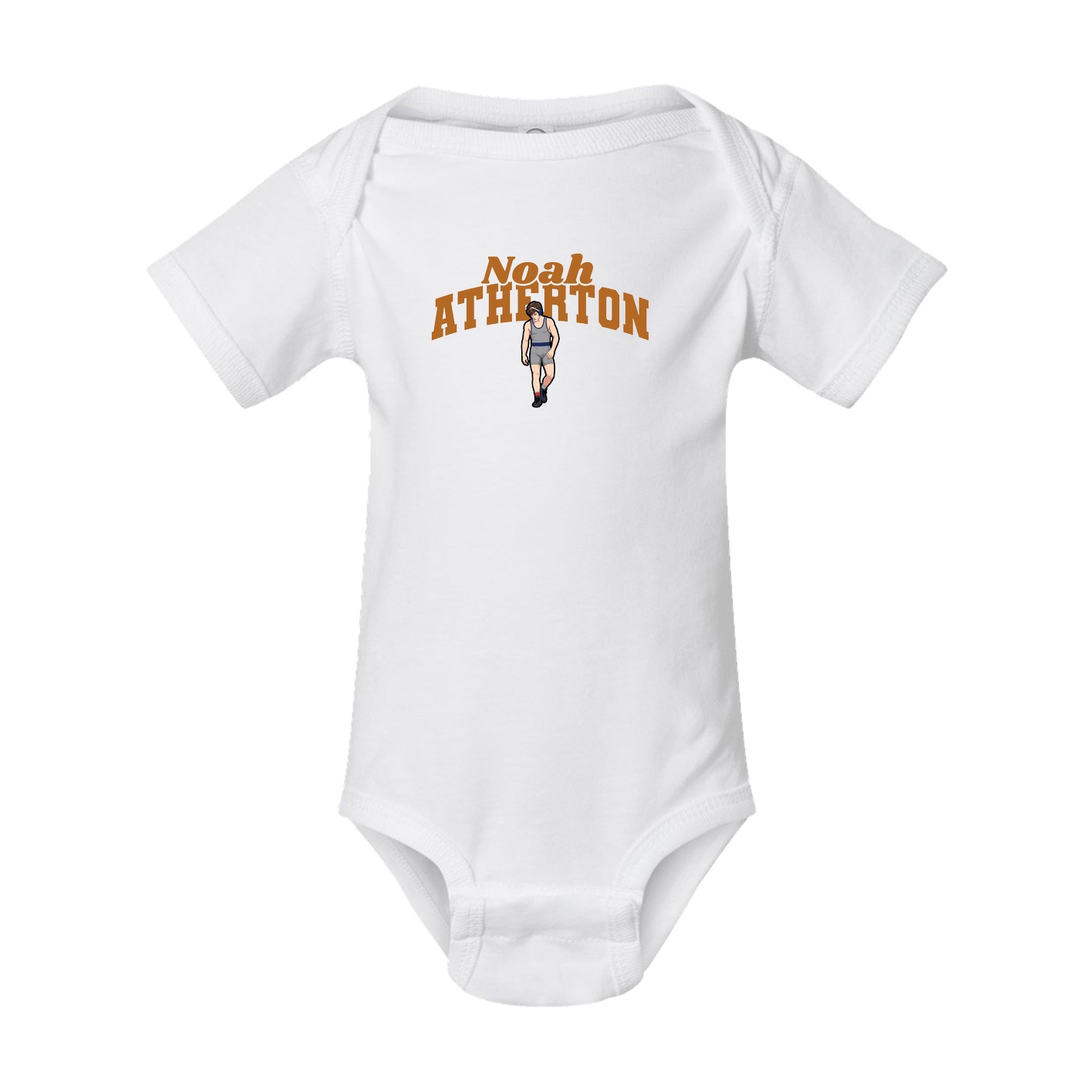 Baby Onesie — Signature Arch in White
