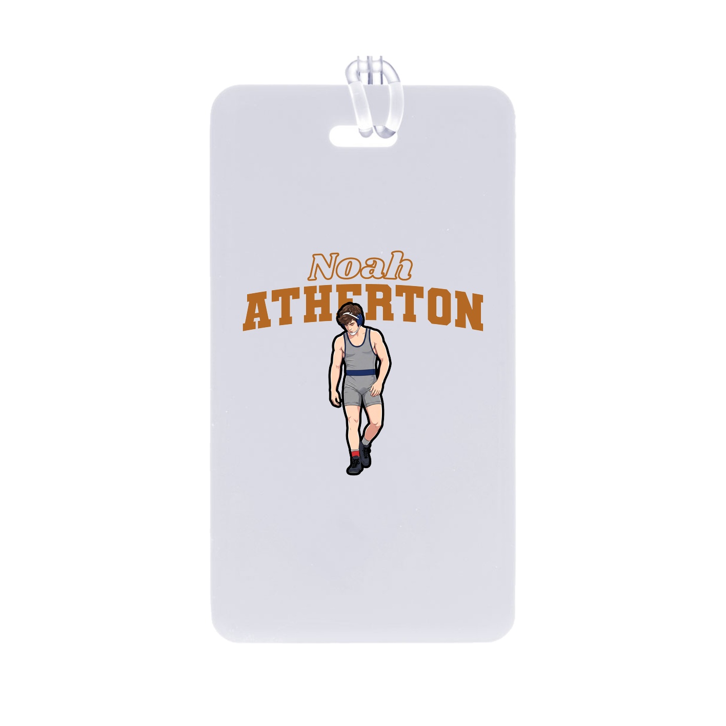 Bag Tag — Name Arch in Classic