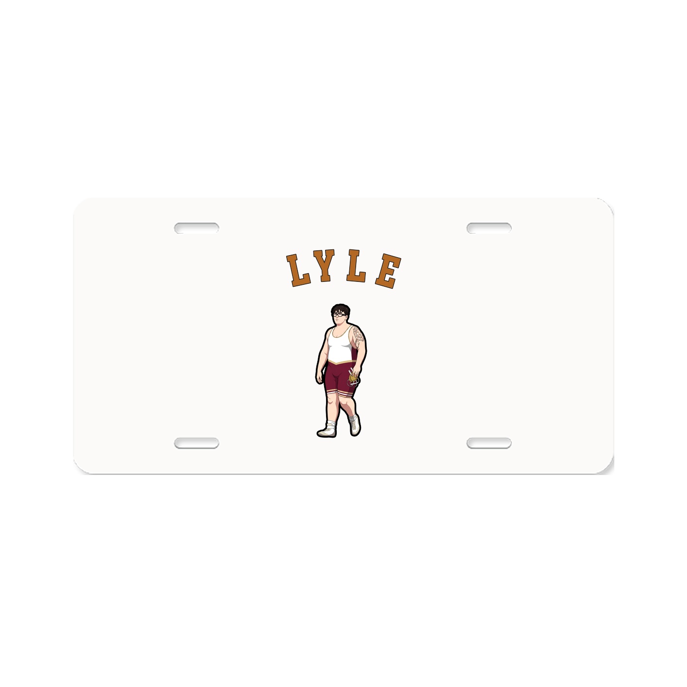License Plate — Shirsey Arch in Classic