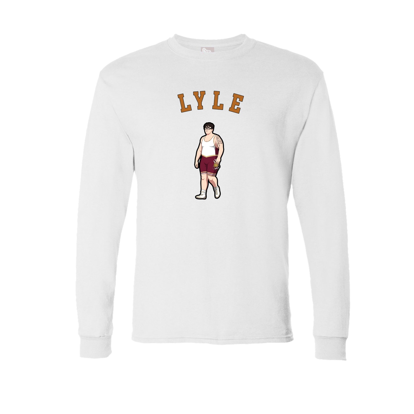 Long Sleeve Tee — Shirsey Arch in White