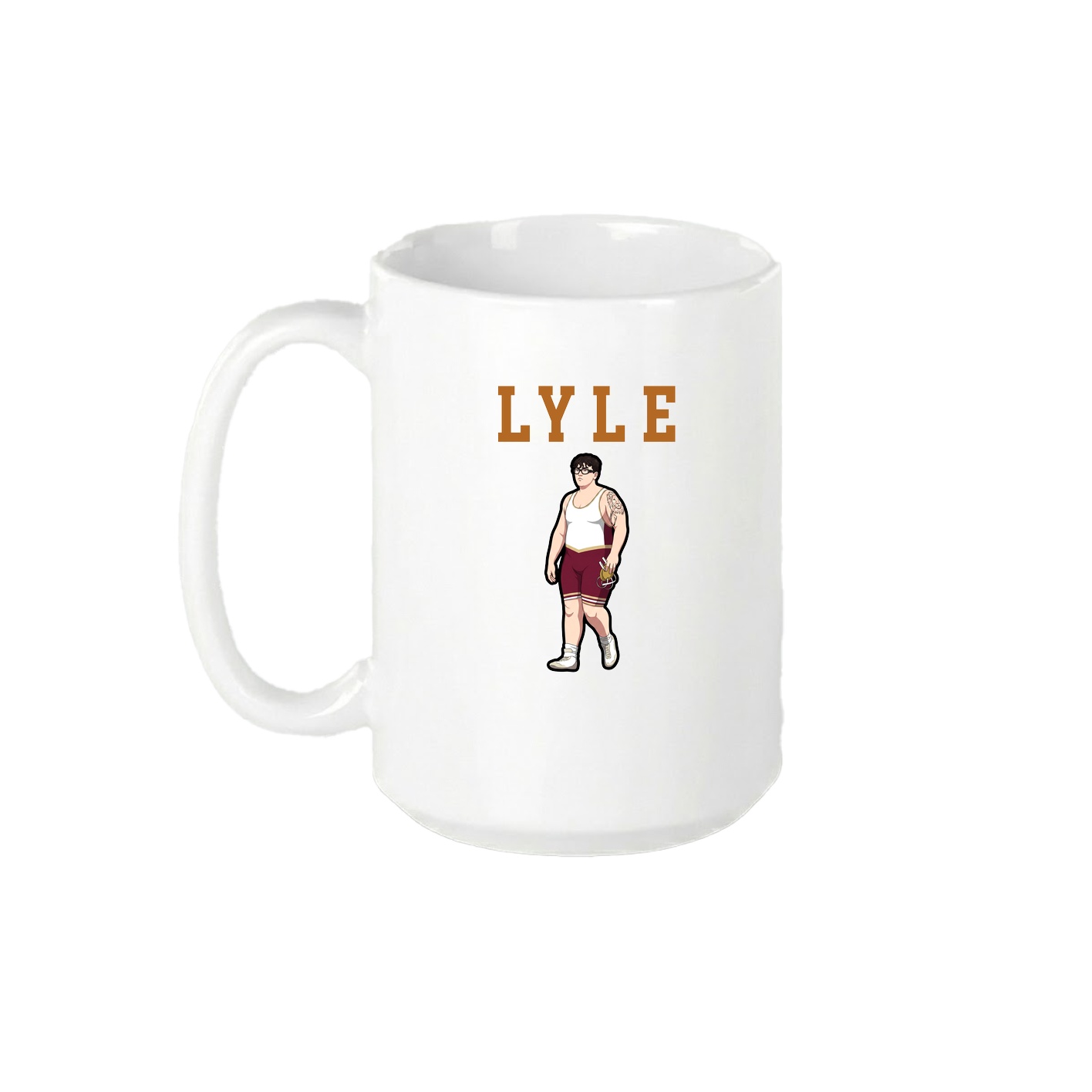 15oz Coffee Mug — Shirsey in White