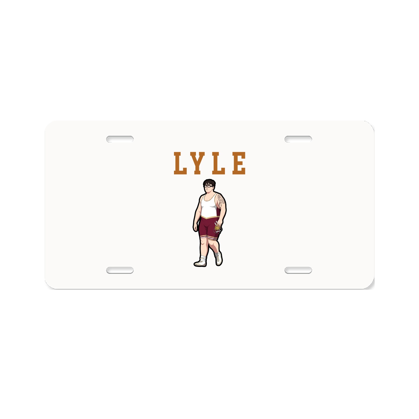 License Plate — Shirsey in Classic