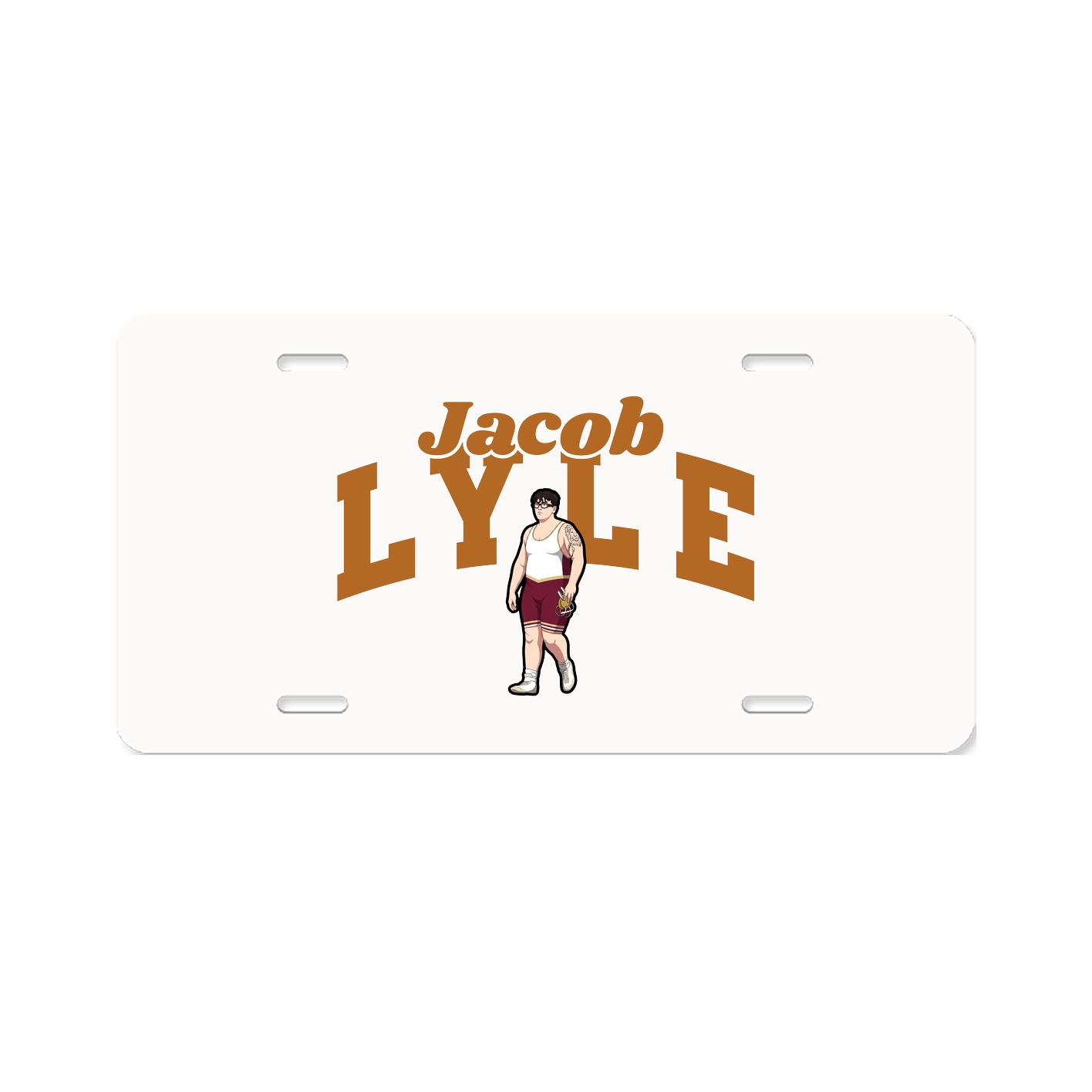 License Plate — Signature Arch in Classic