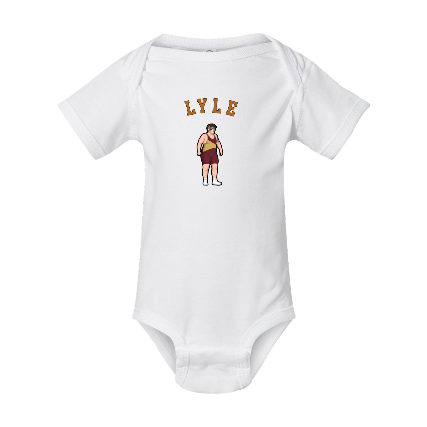 Baby Onesie — Shirsey Arch in White