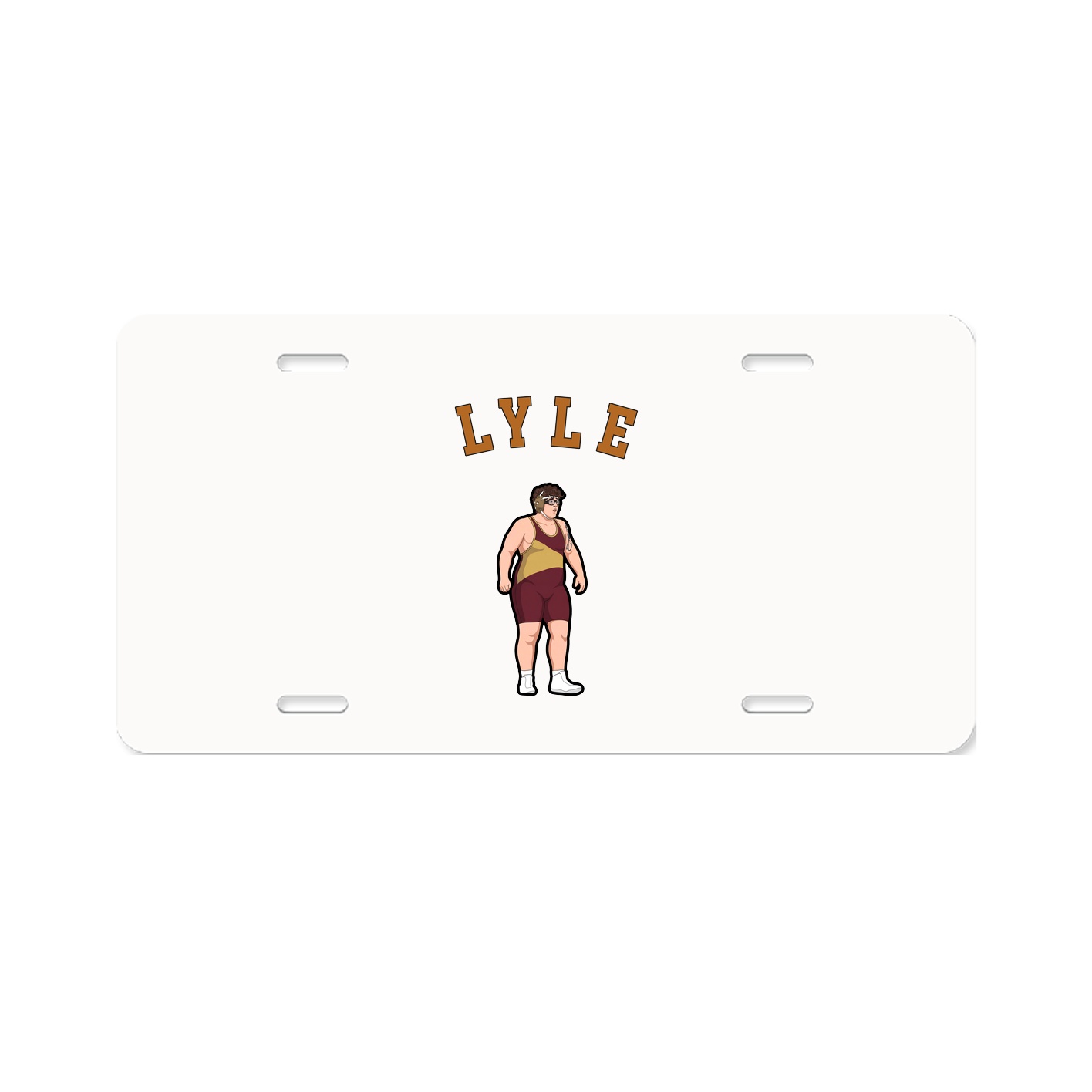 License Plate — Shirsey Arch in Classic