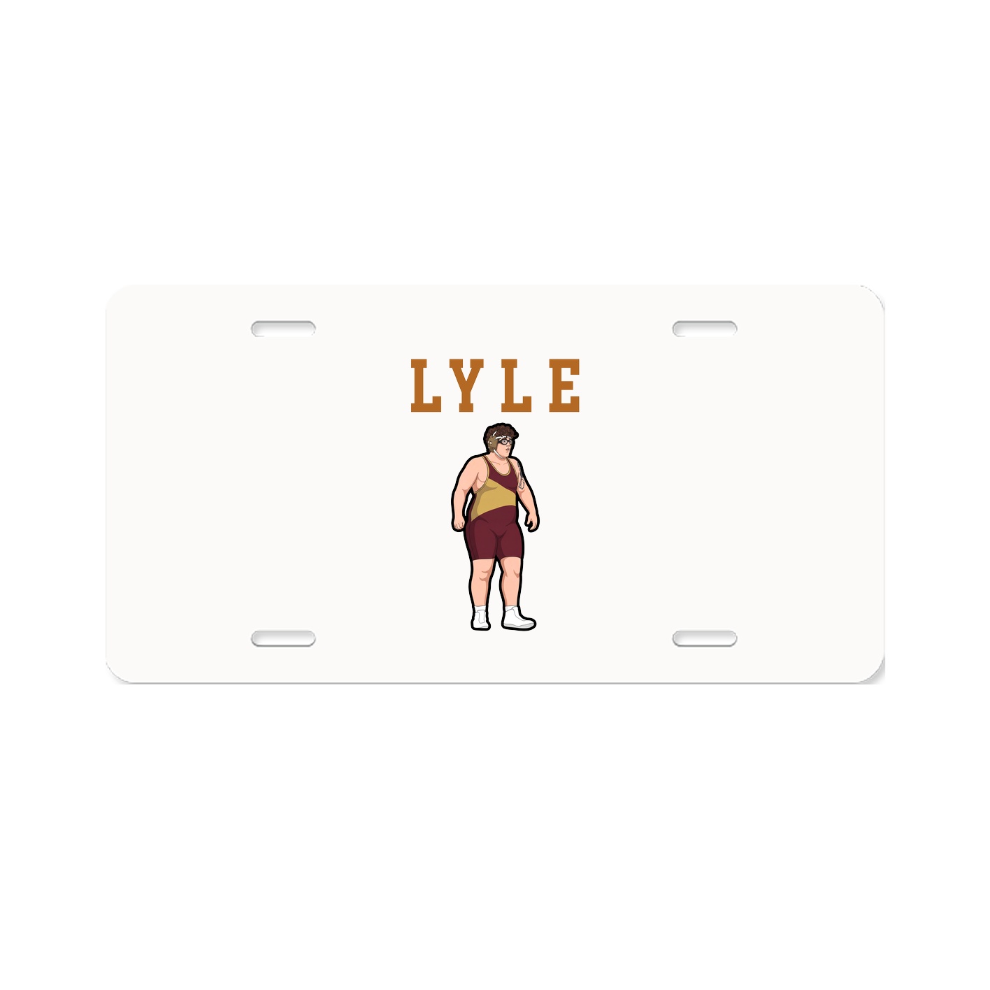 License Plate — Shirsey in Classic