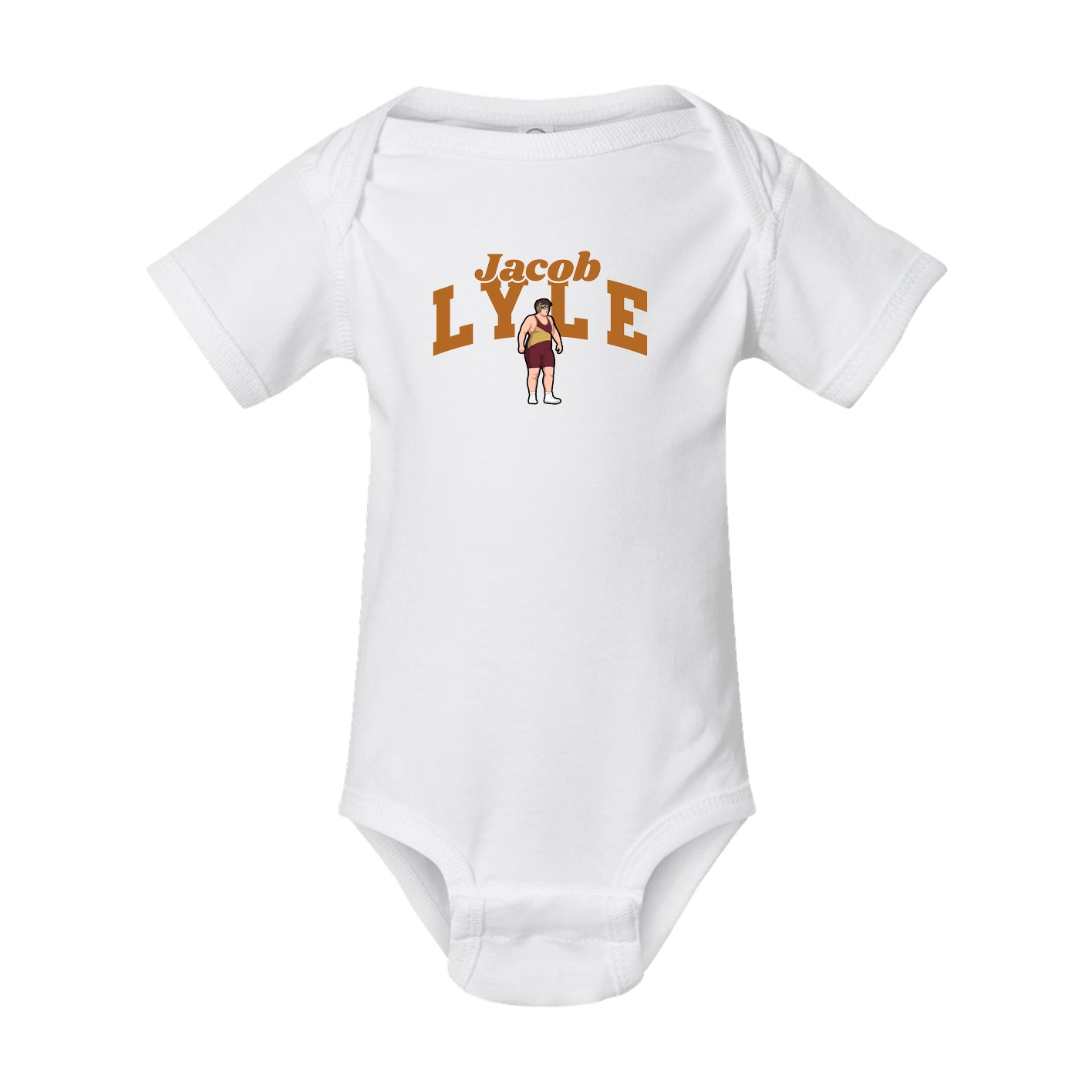 Baby Onesie — Signature Arch in White