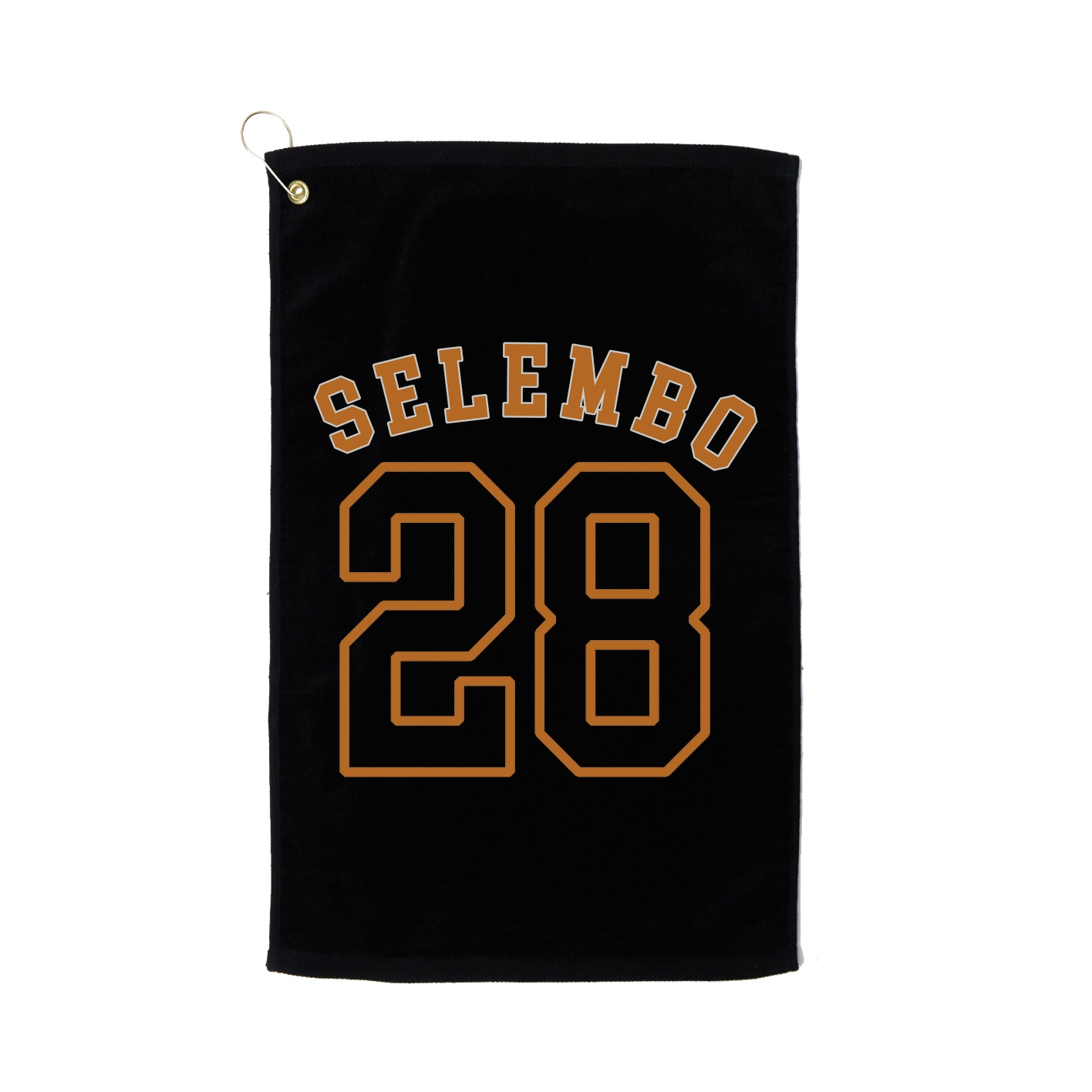 Golf Towel — Shirsey Arch in Black