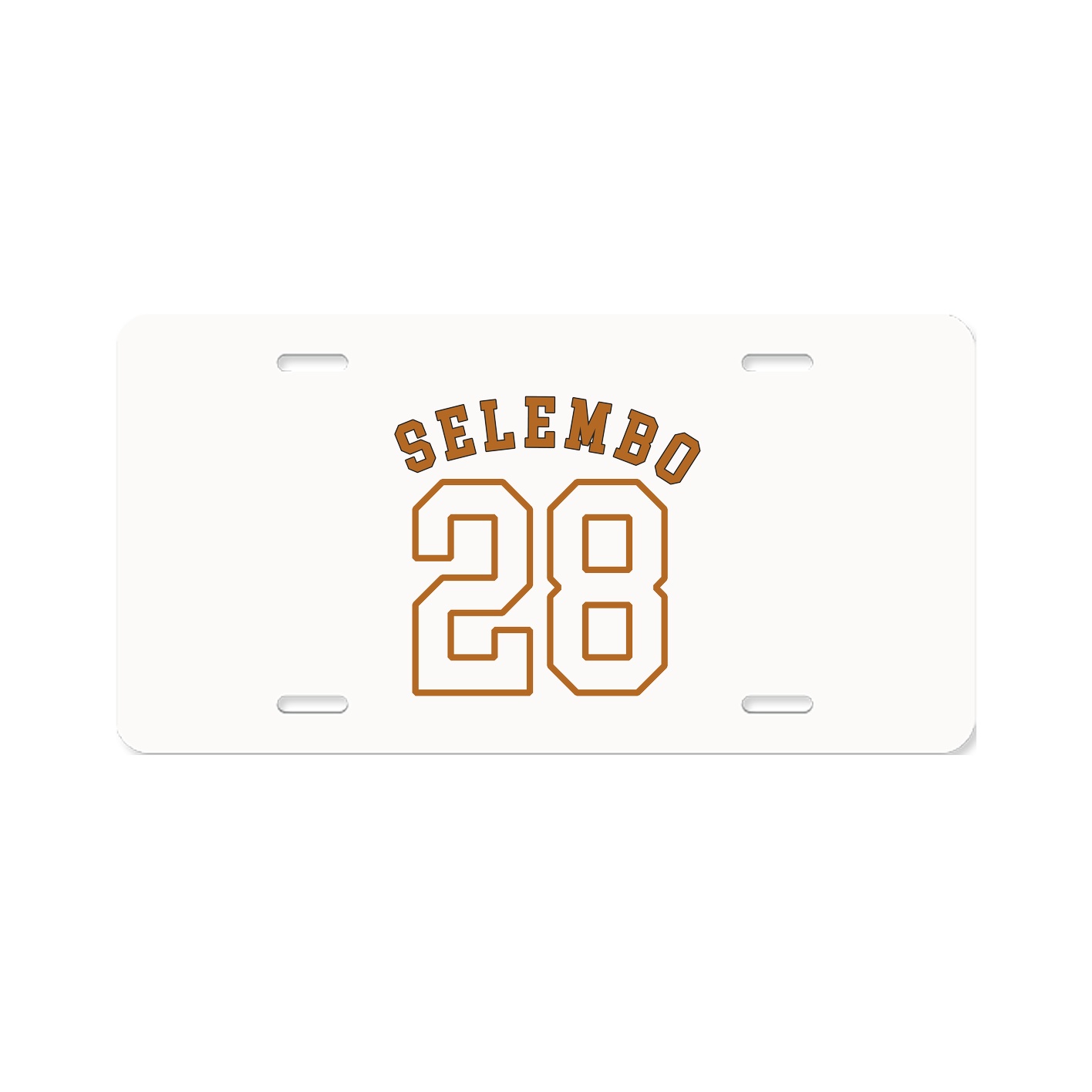 License Plate — Shirsey Arch in Classic