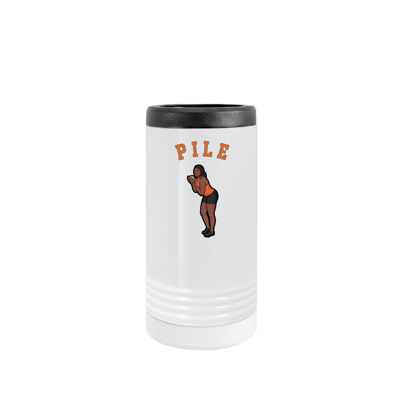 Slim Beverage Holder — Shirsey Arch in White