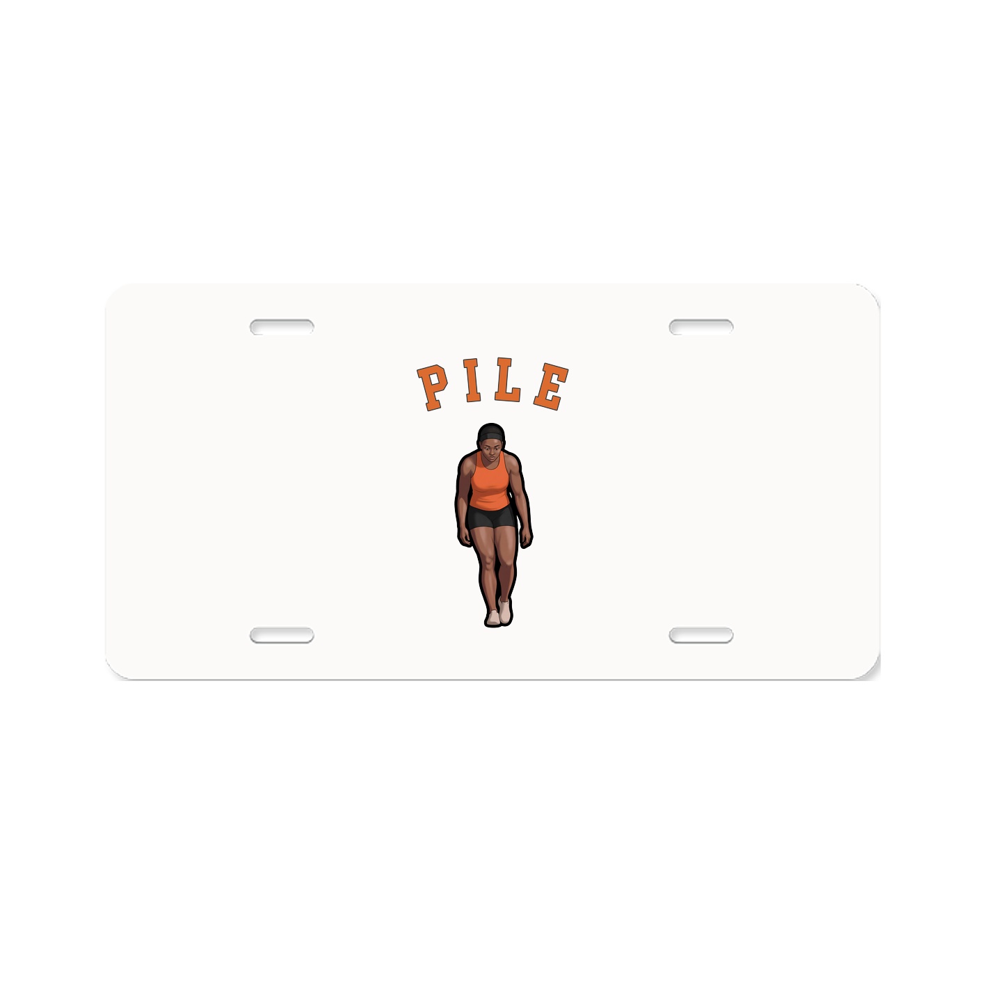 License Plate — Shirsey Arch in Classic