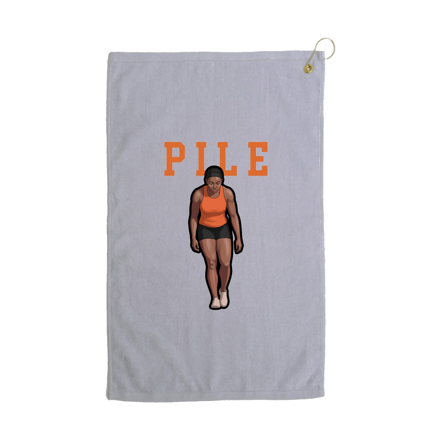 Golf Towel — Shirsey in Grey