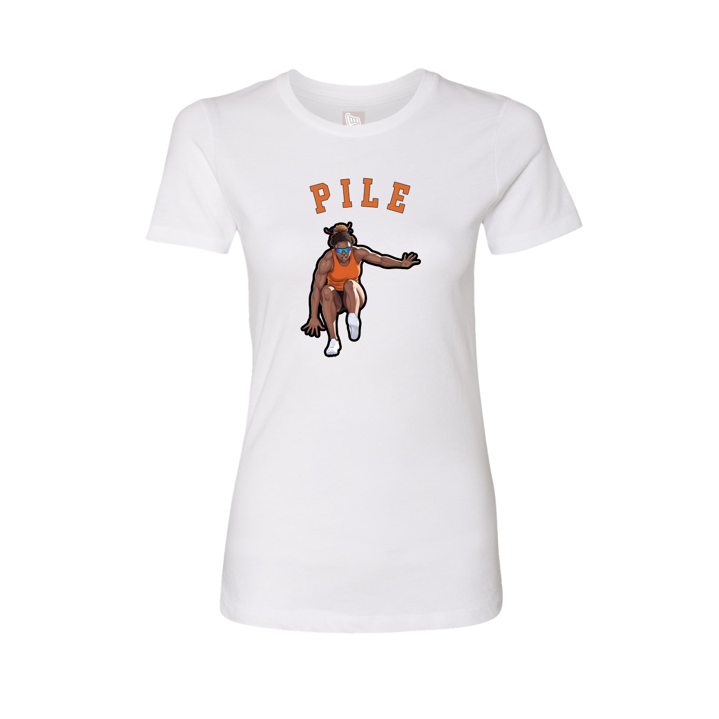 Womens Tee — Shirsey Arch in White