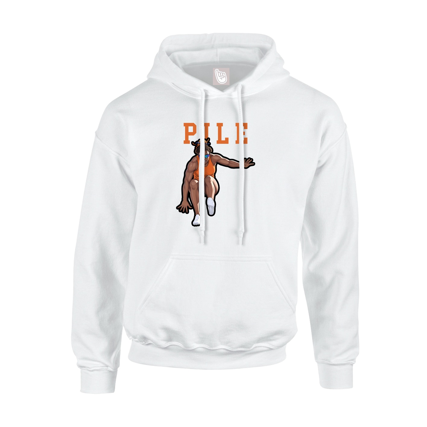 Hoodie — Shirsey in White