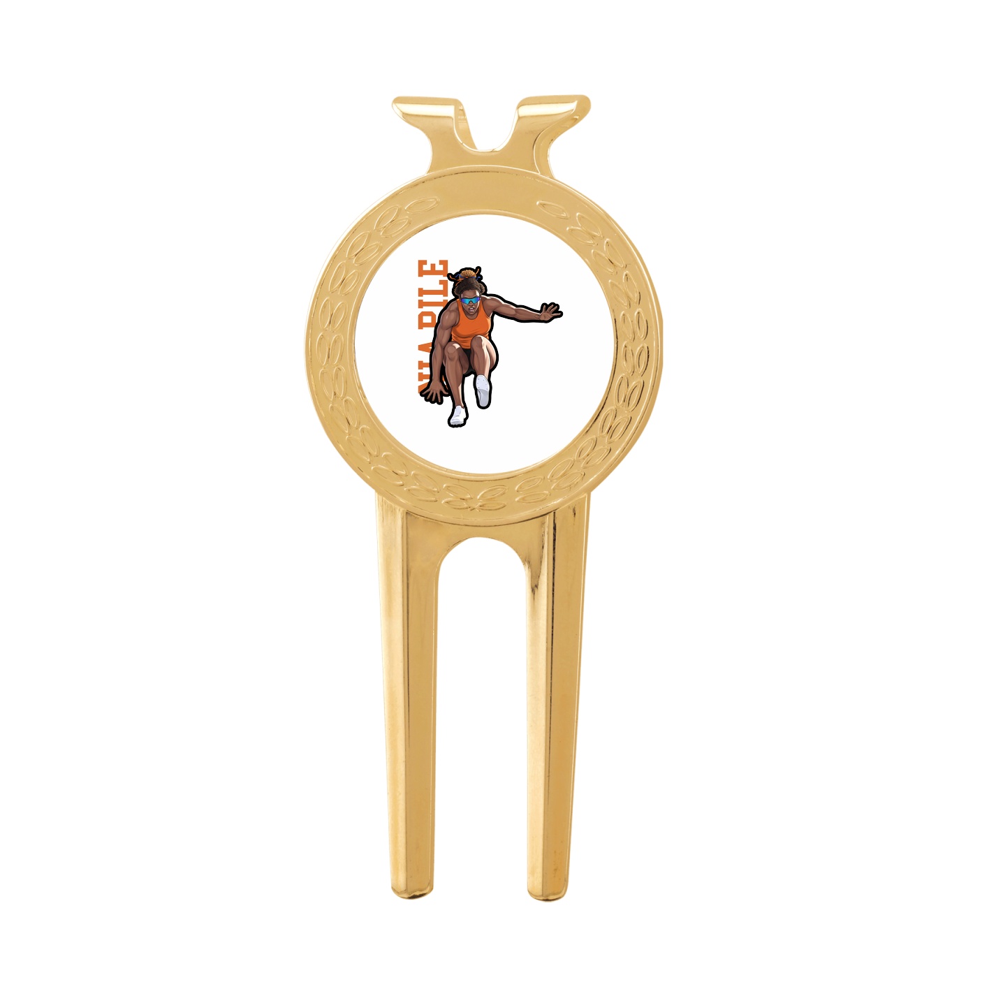 Divot Tool with Ball Marker — Name Vertical in Classic